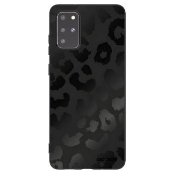 Picasee silikonski črni ovitek za Samsung Galaxy S20+ G985F - Midnight Leopard