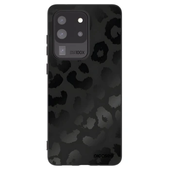 Picasee silikonski črni ovitek za Samsung Galaxy S20 Ultra 5G G988F - Midnight Leopard