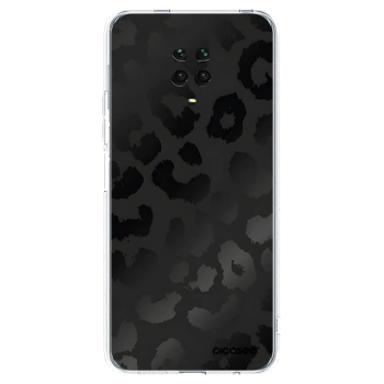 Picasee silikonski prozorni ovitek za Xiaomi Redmi Note 9S - Midnight Leopard
