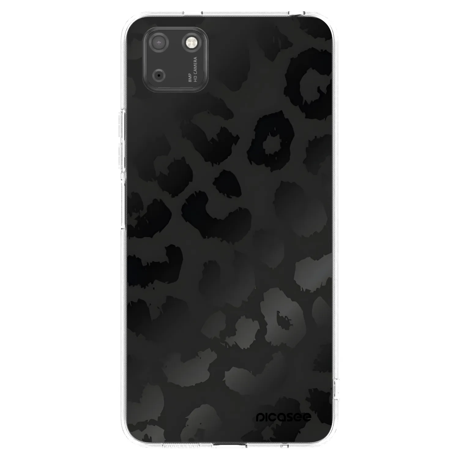 Picasee silikonski prozorni ovitek za Huawei Y5P - Midnight Leopard