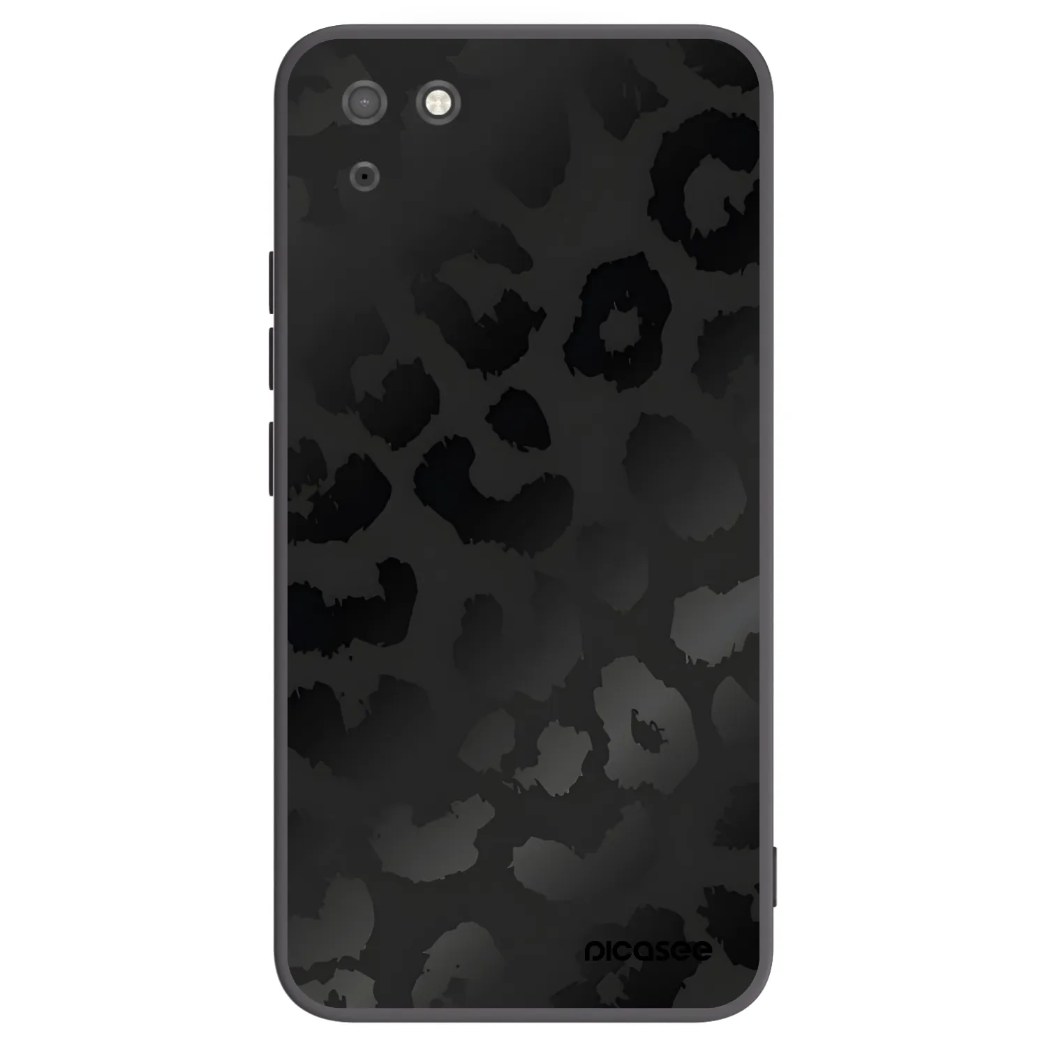 Picasee silikonski črni ovitek za Huawei Y5P - Midnight Leopard
