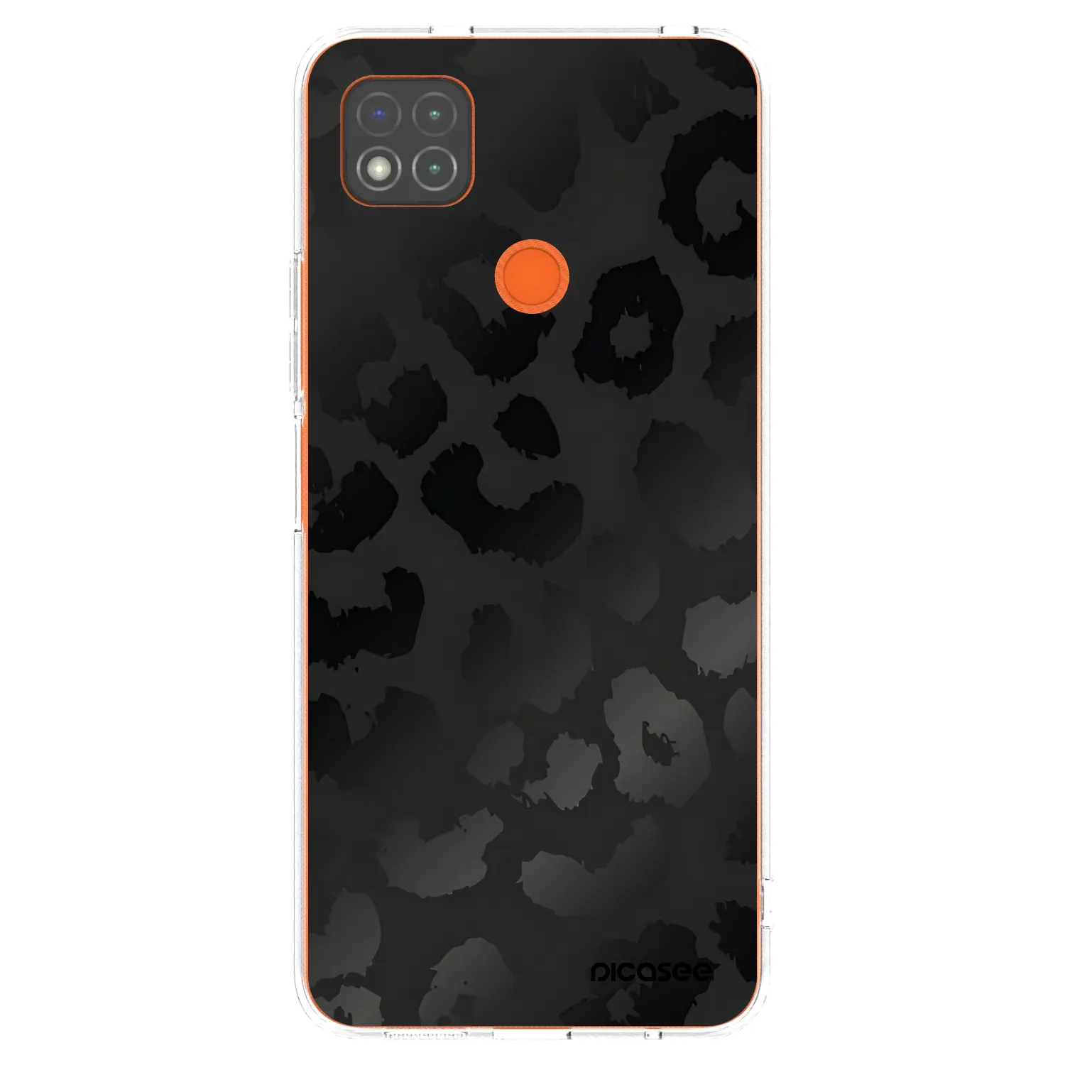 Picasee silikonski prozorni ovitek za Xiaomi Redmi 9C - Midnight Leopard