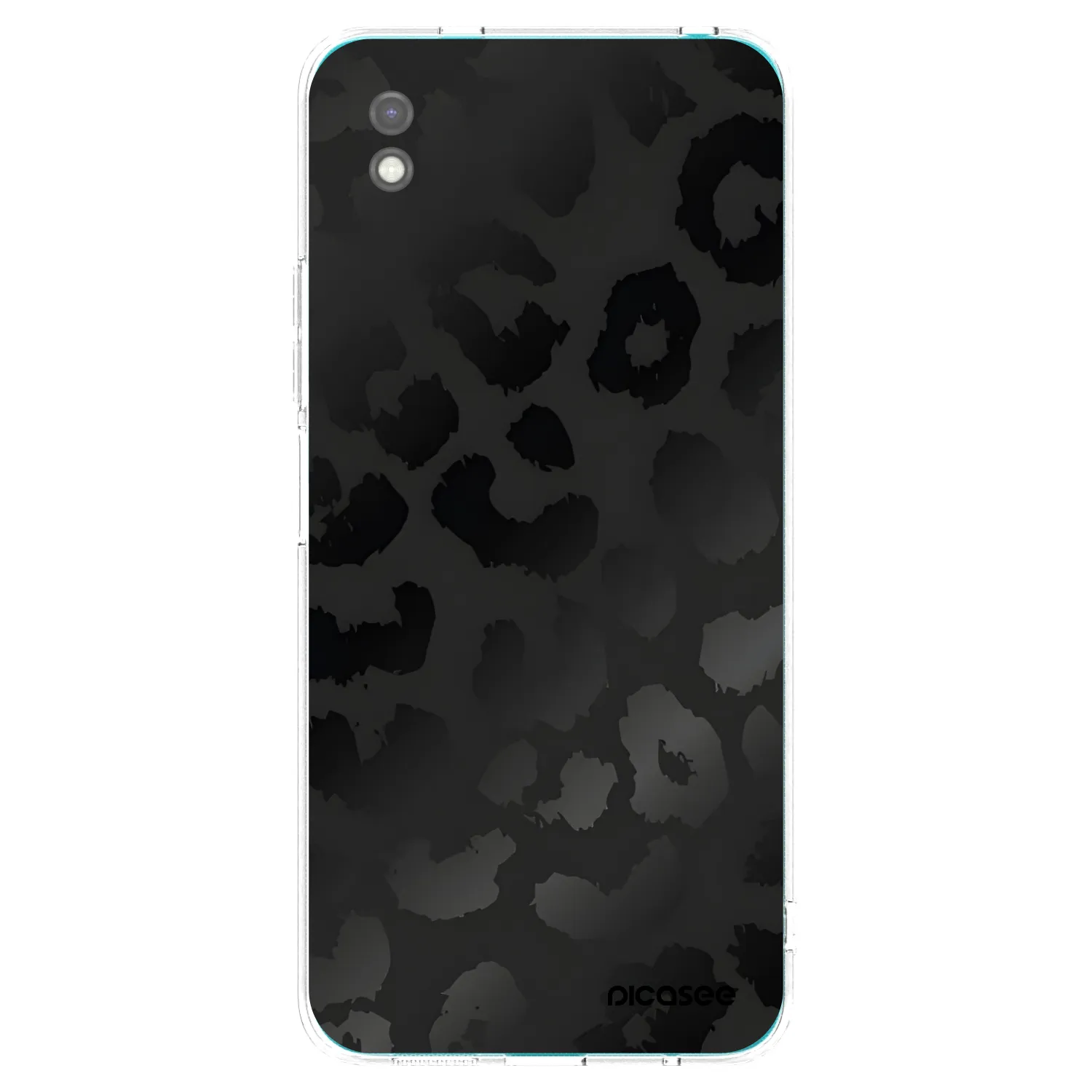 Picasee silikonski črni ovitek za Xiaomi Redmi 9A - Midnight Leopard