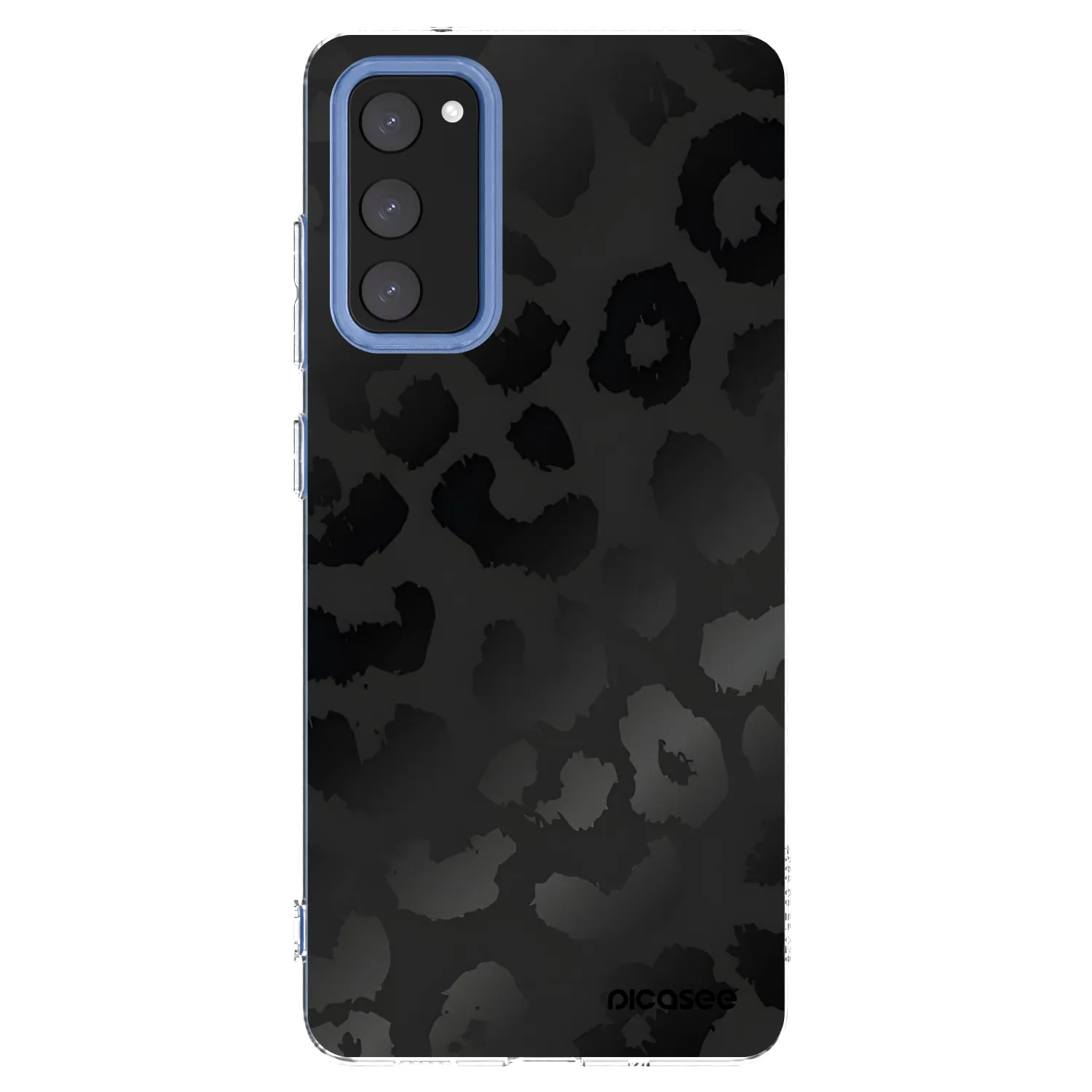 Picasee silikonski prozorni ovitek za Samsung Galaxy S20 FE - Midnight Leopard
