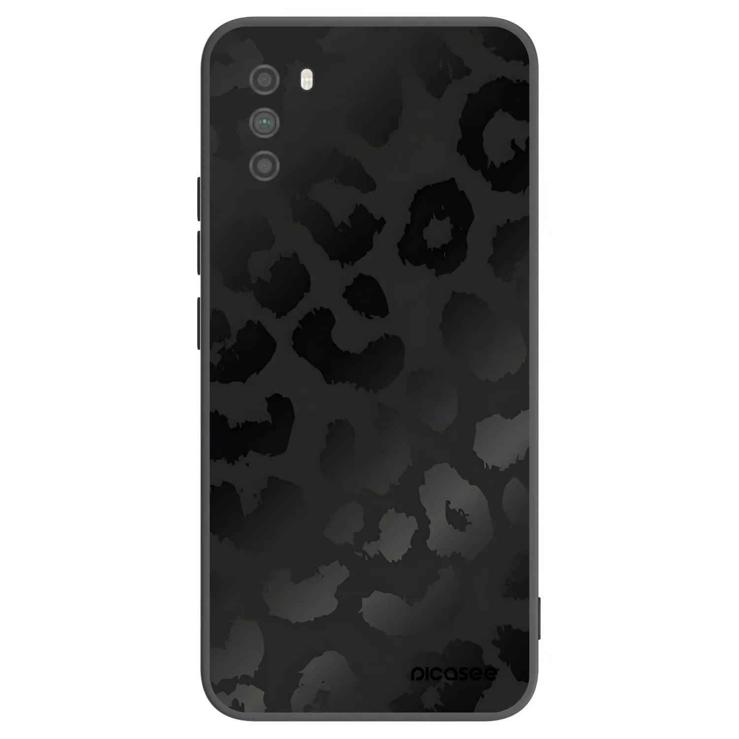 Picasee silikonski črni ovitek za Xiaomi Poco M3 - Midnight Leopard
