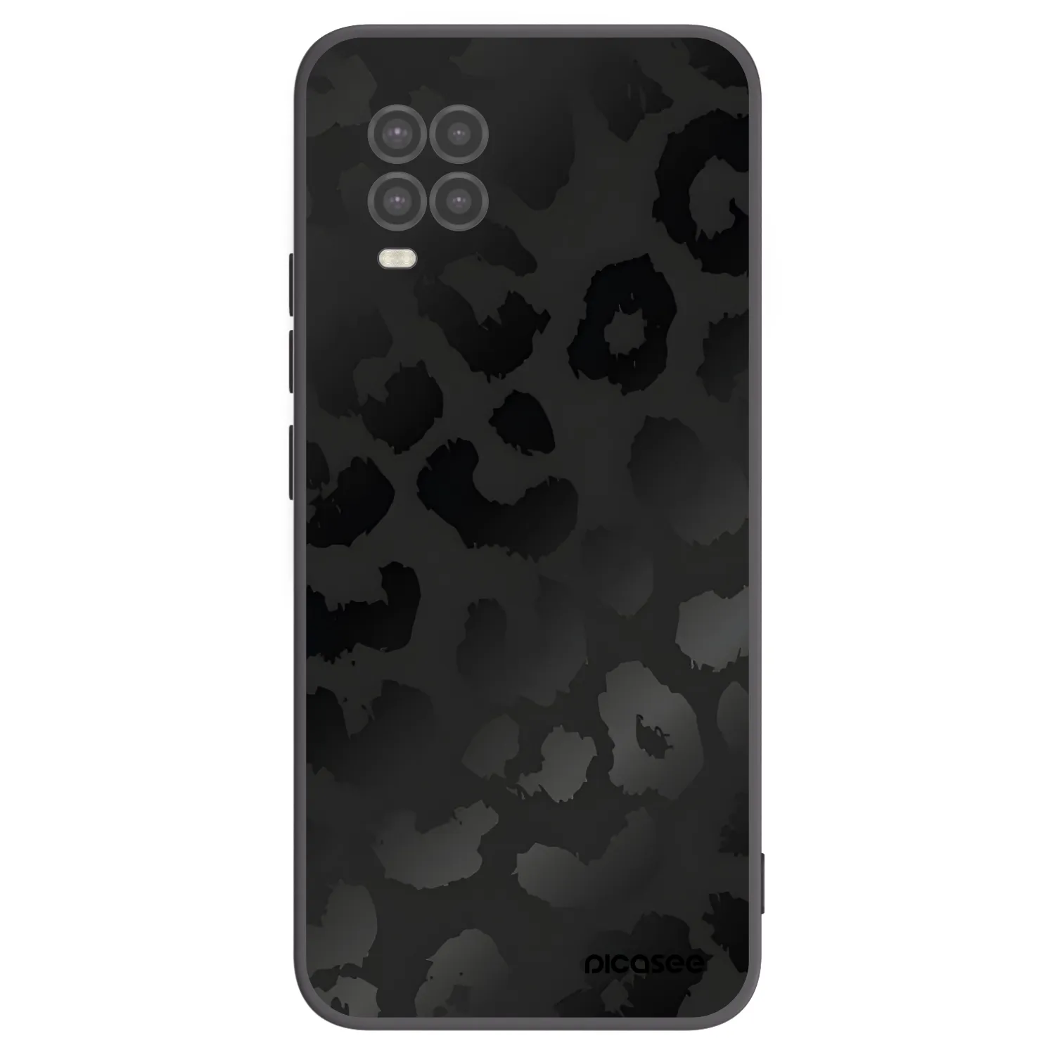 Picasee silikonski črni ovitek za Xiaomi Mi 10 Lite - Midnight Leopard