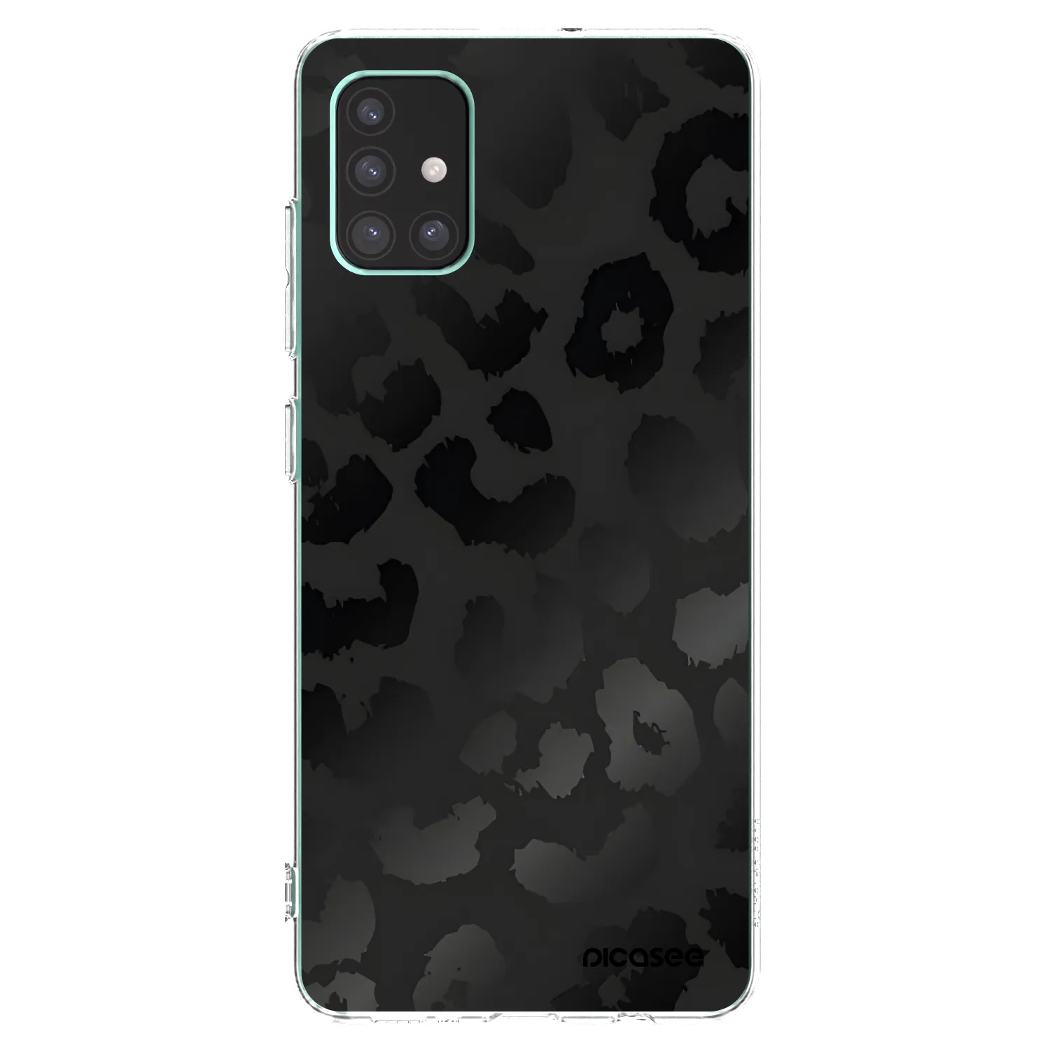 Picasee silikonski prozorni ovitek za Samsung Galaxy M51 M515F - Midnight Leopard