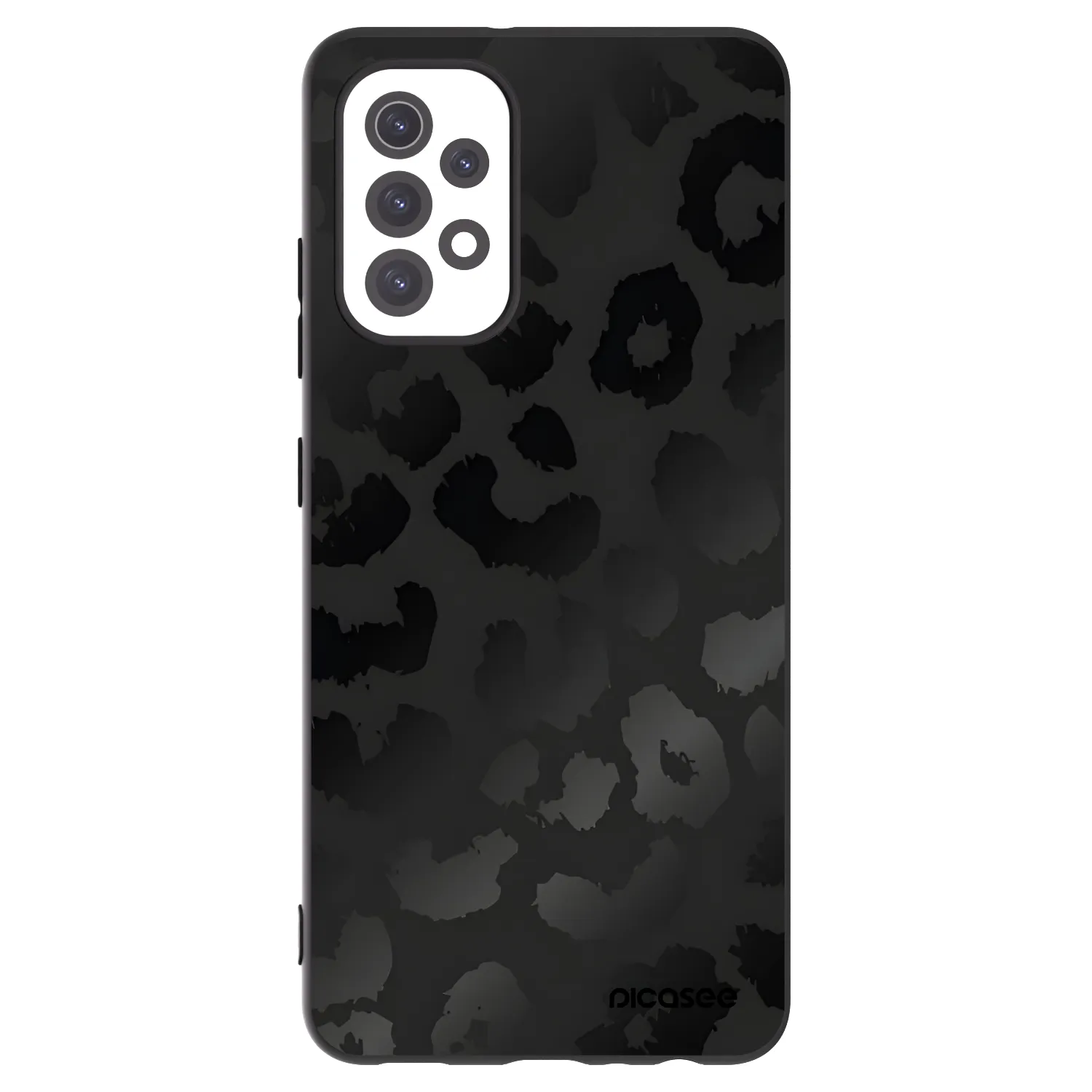 Picasee silikonski črni ovitek za Samsung Galaxy A32 5G A326B - Midnight Leopard