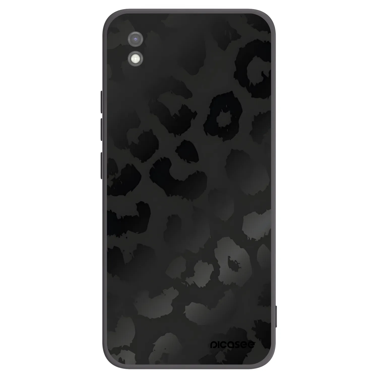 Picasee silikonski črni ovitek za Xiaomi Redmi 9AT - Midnight Leopard