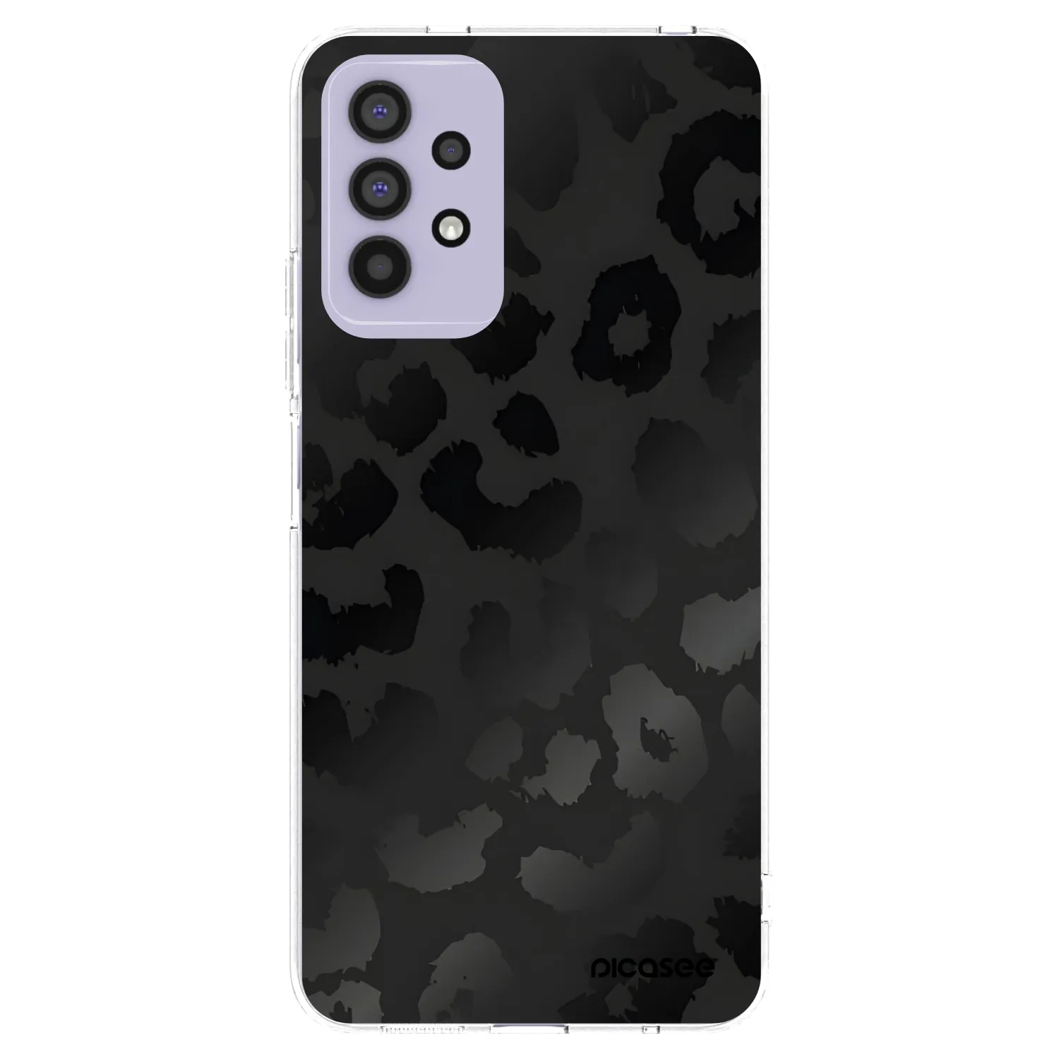 Picasee silikonski prozorni ovitek za Samsung Galaxy A32 4G SM-A325F - Midnight Leopard