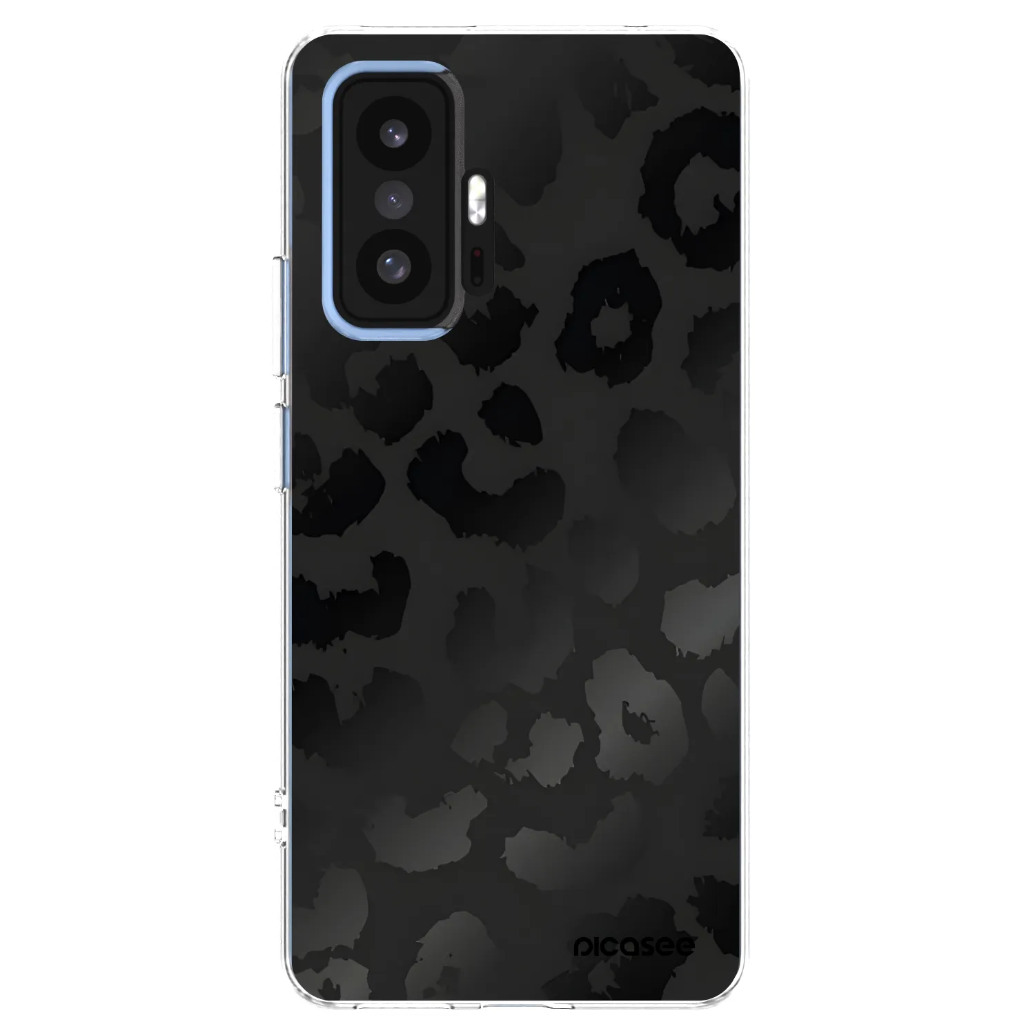 Picasee silikonski prozorni ovitek za Xiaomi 11T - Midnight Leopard