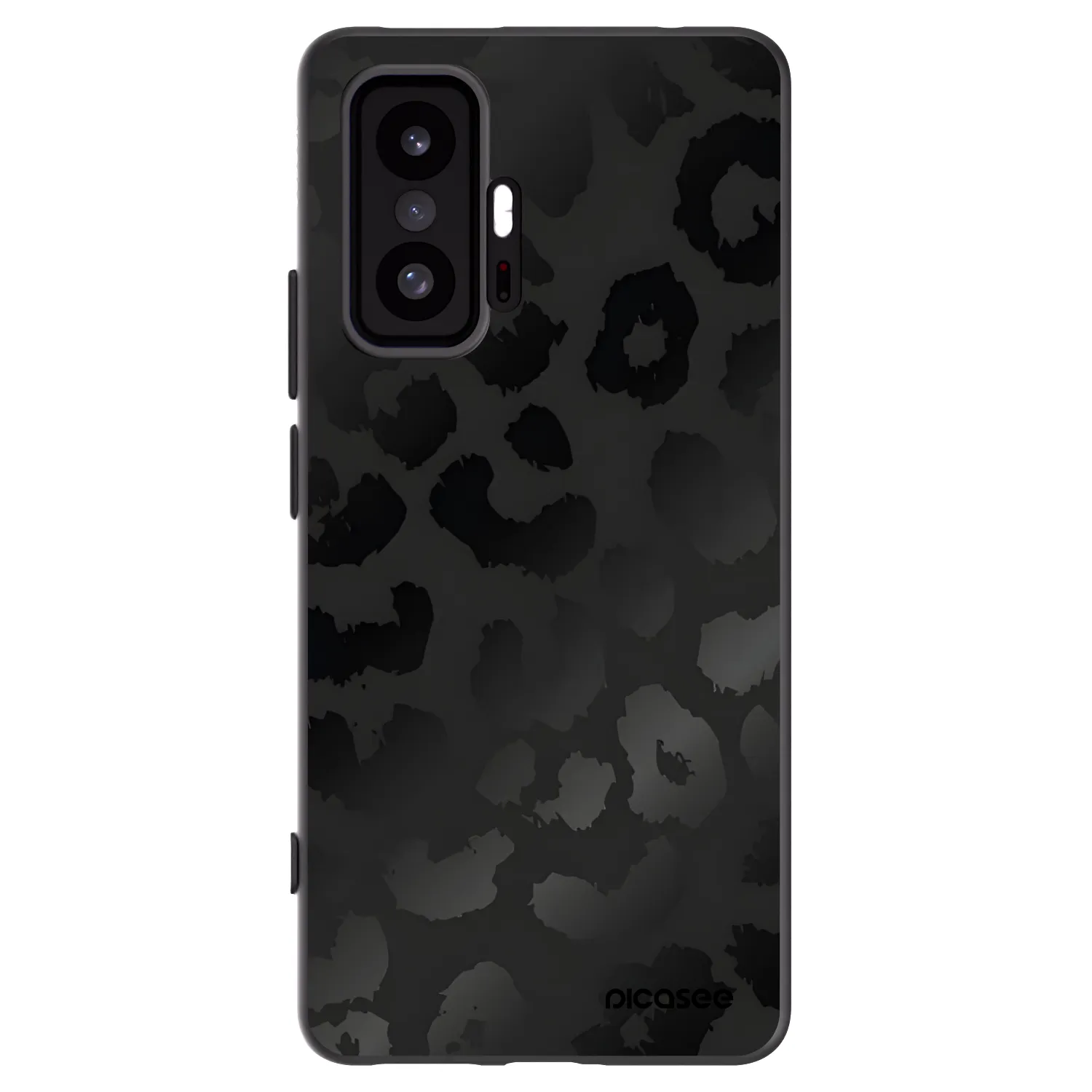 Picasee silikonski črni ovitek za Xiaomi 11T - Midnight Leopard