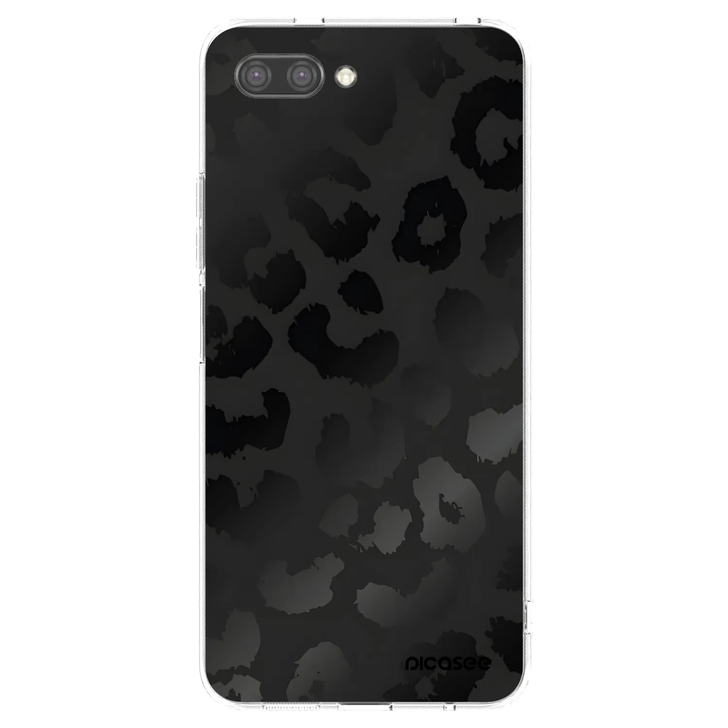 Picasee silikonski prozorni ovitek za Honor 10 - Midnight Leopard