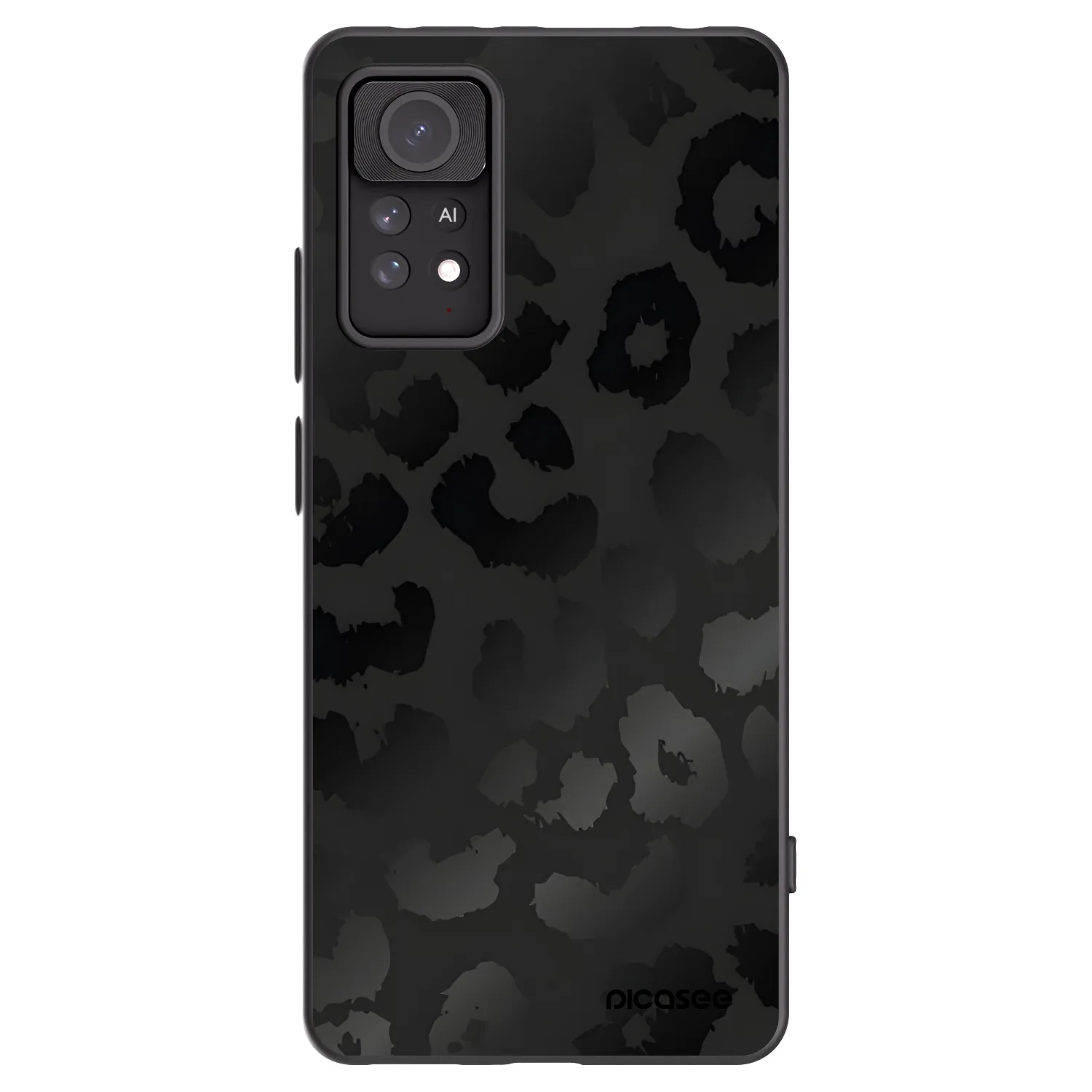Picasee silikonski črni ovitek za Xiaomi Redmi Note 11 Pro 5G - Midnight Leopard