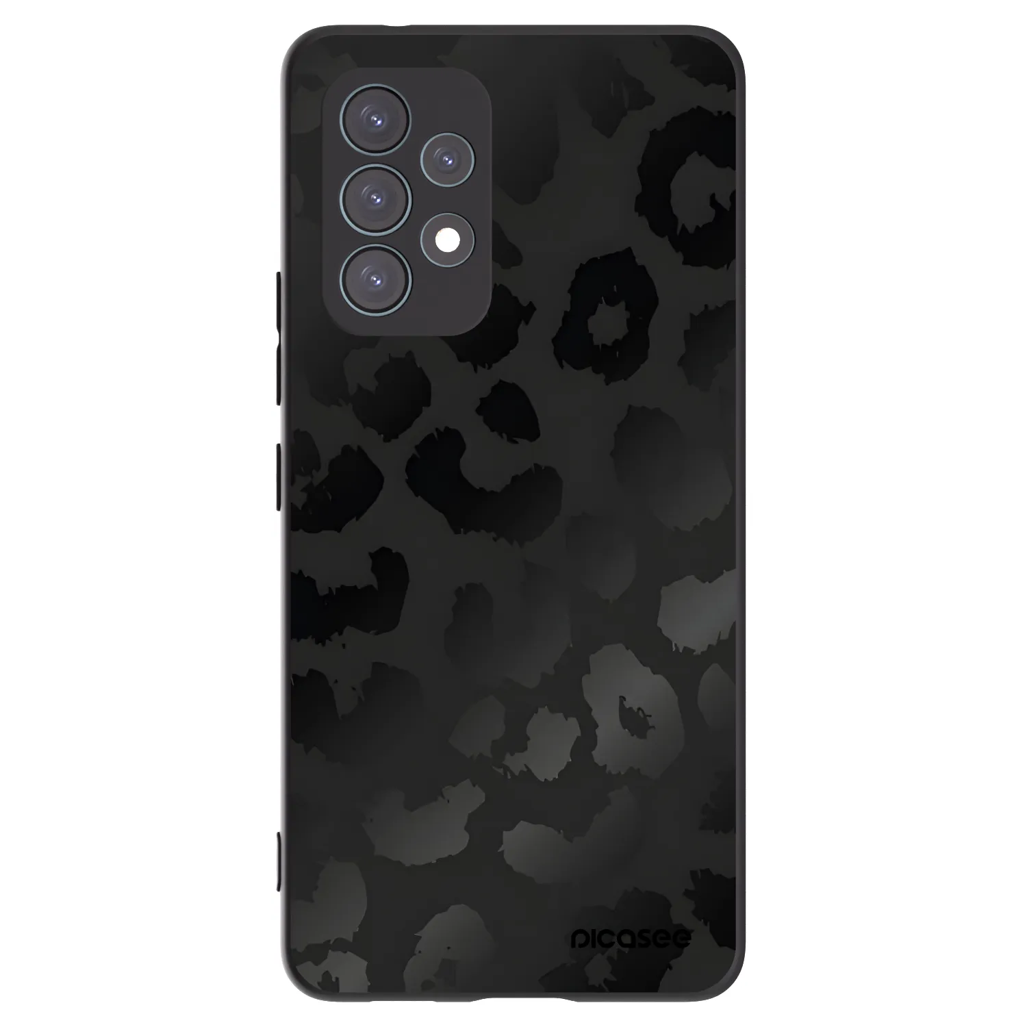 Picasee silikonski črni ovitek za Samsung Galaxy A53 5G A536 - Midnight Leopard
