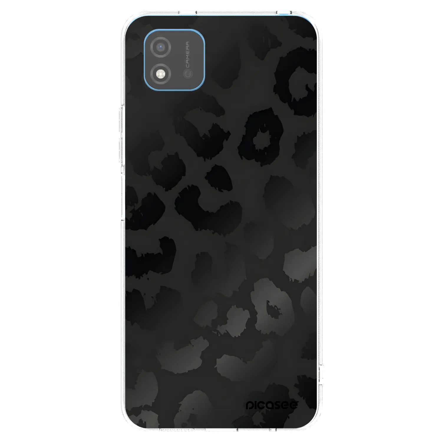 Picasee silikonski prozorni ovitek za Realme C11 (2021) - Midnight Leopard