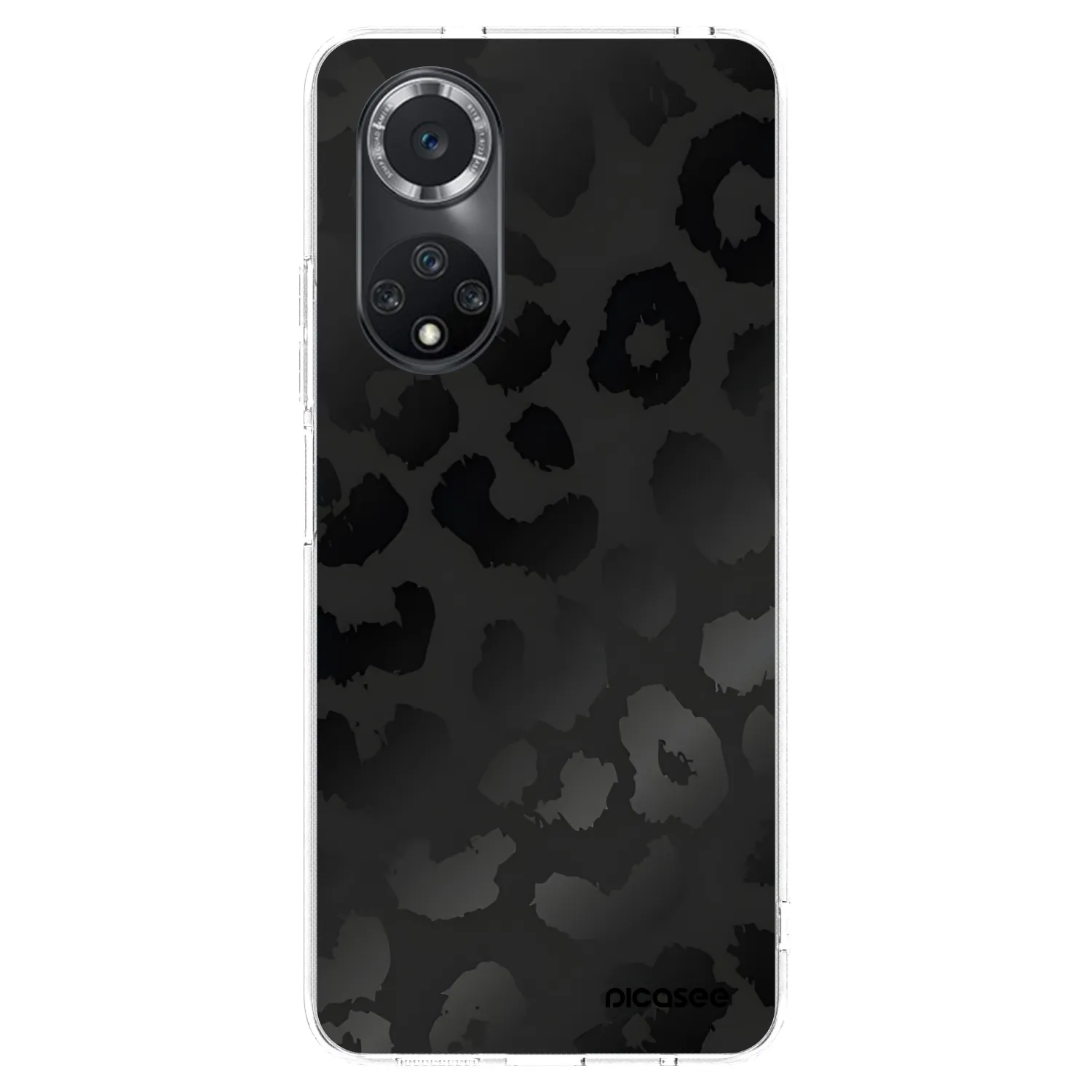 Picasee silikonski prozorni ovitek za Huawei Nova 9 SE - Midnight Leopard