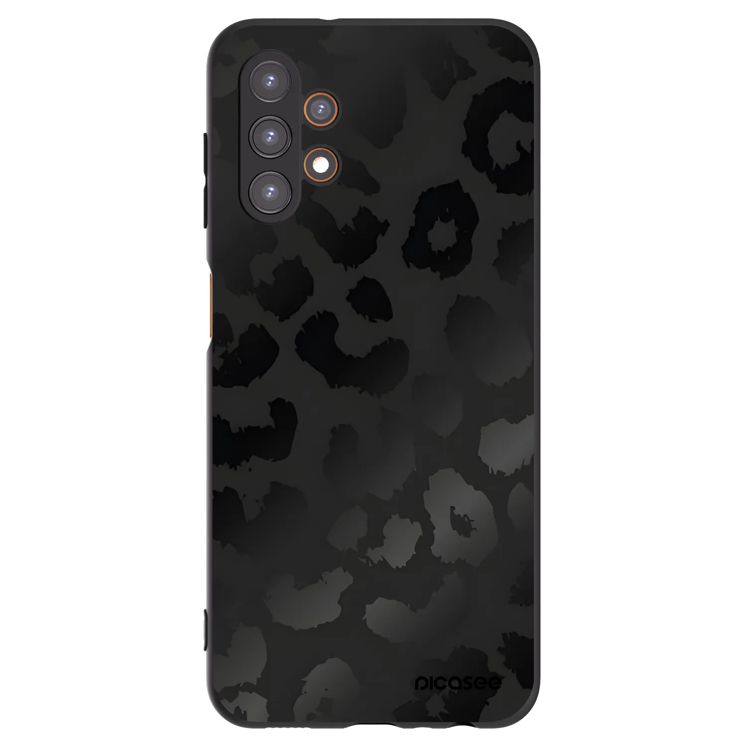 Picasee silikonski črni ovitek za Samsung Galaxy A13 4G A135 - Midnight Leopard