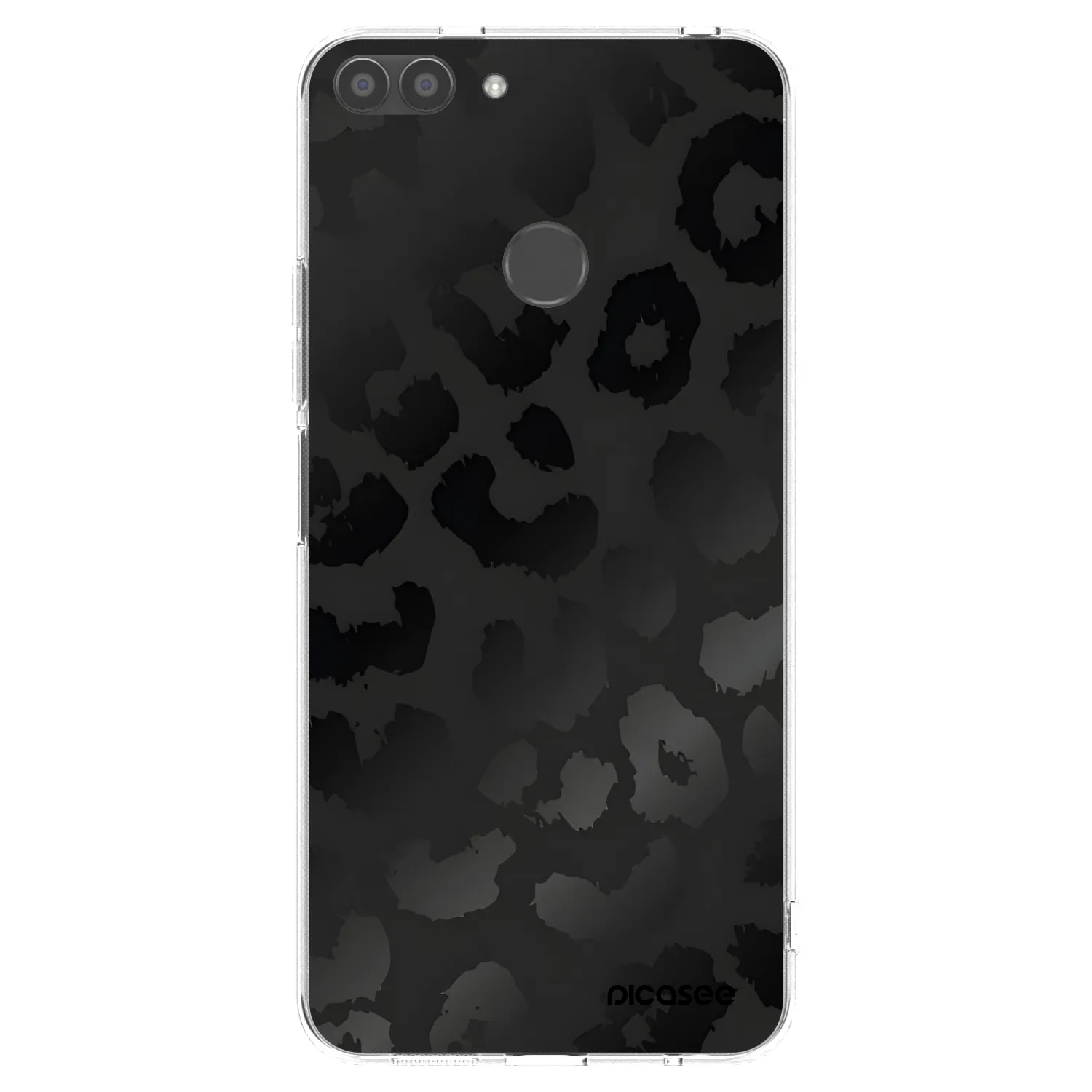 Picasee silikonski prozorni ovitek za Huawei P Smart - Midnight Leopard