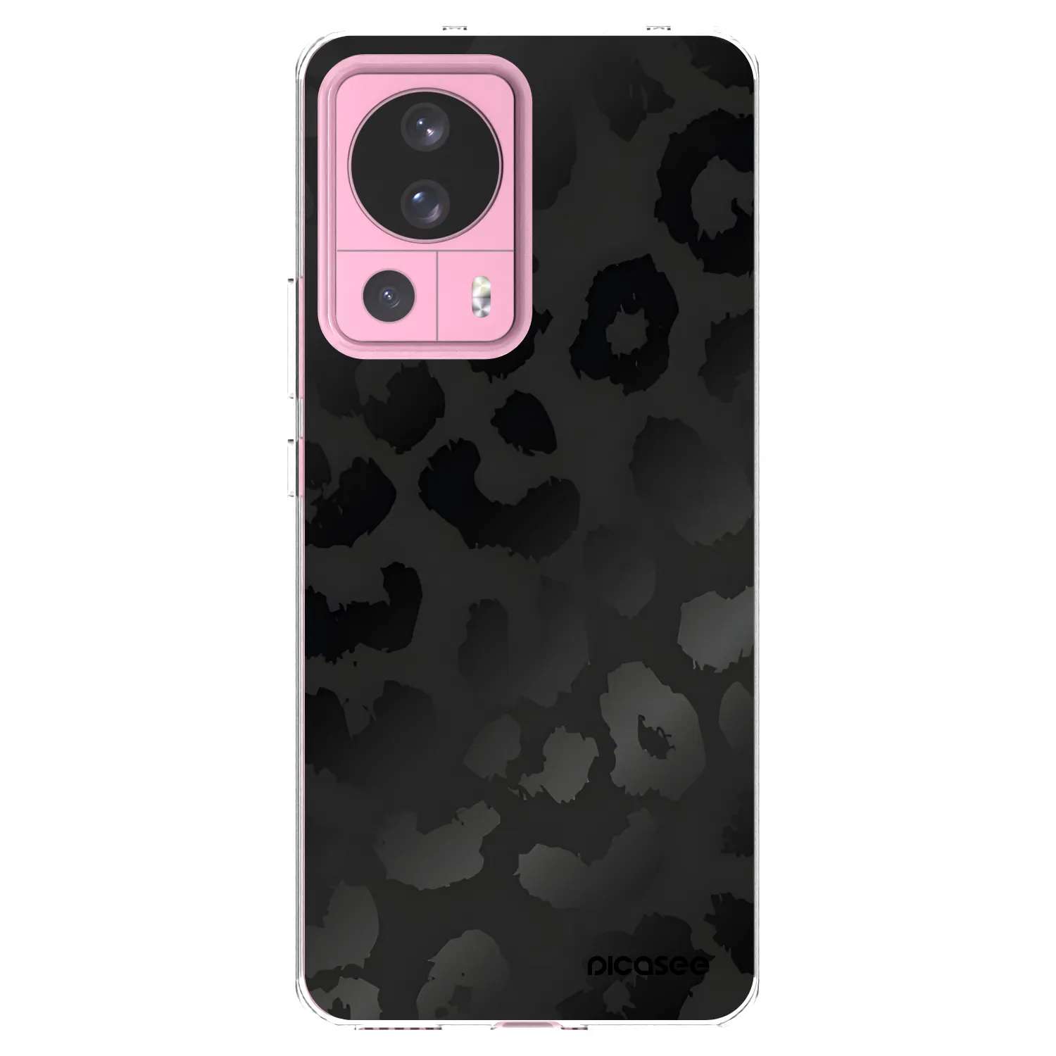Picasee silikonski prozorni ovitek za Xiaomi 13 Lite - Midnight Leopard