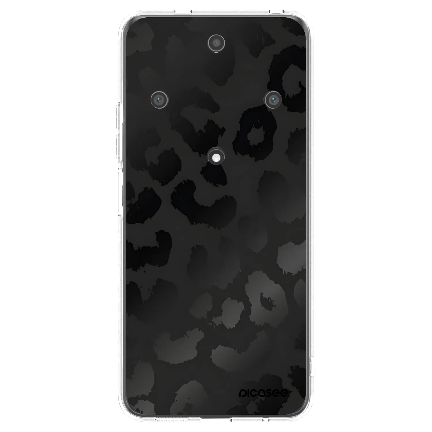 Picasee silikonski prozorni ovitek za Honor Magic5 Lite 5G - Midnight Leopard