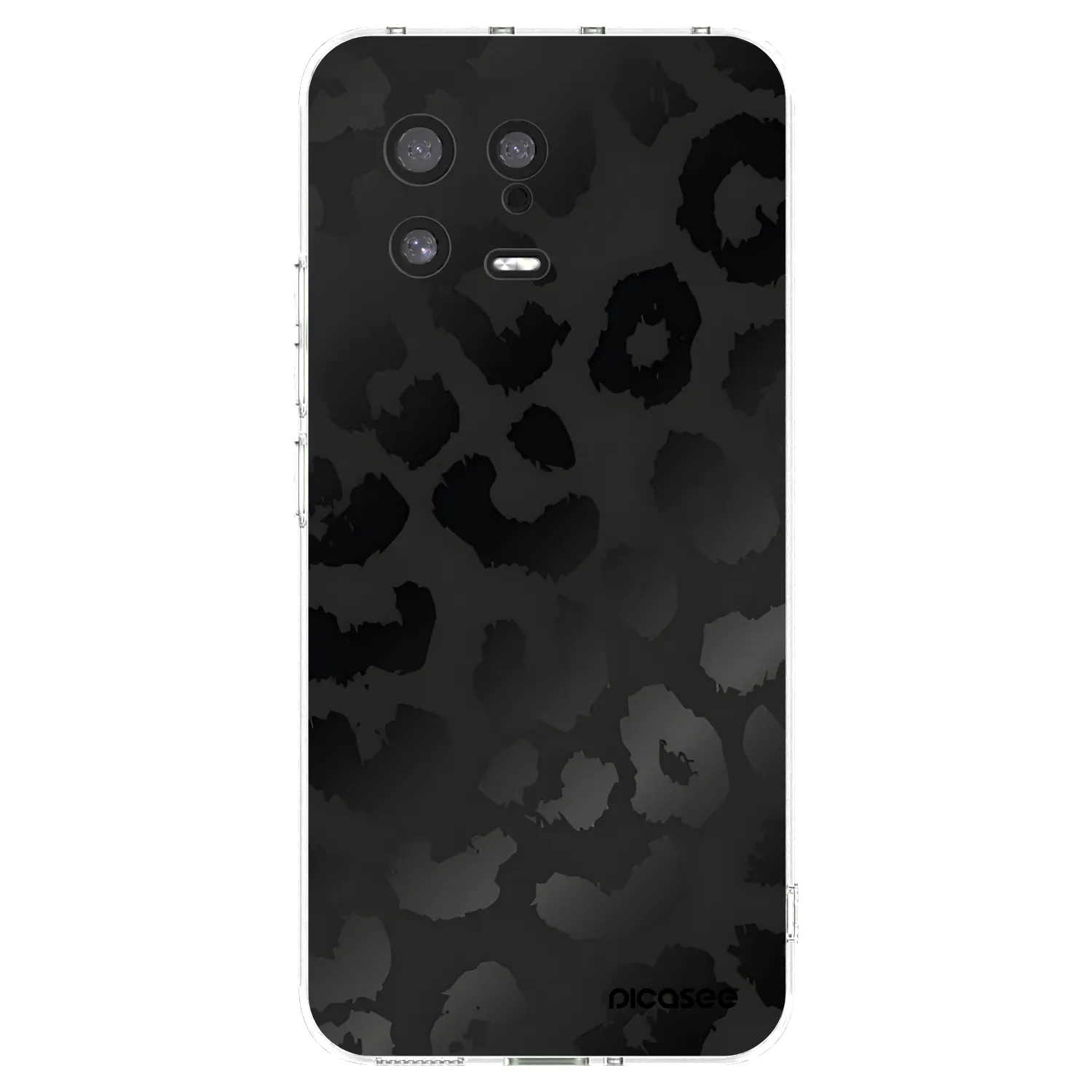Picasee silikonski prozorni ovitek za Xiaomi 13 - Midnight Leopard