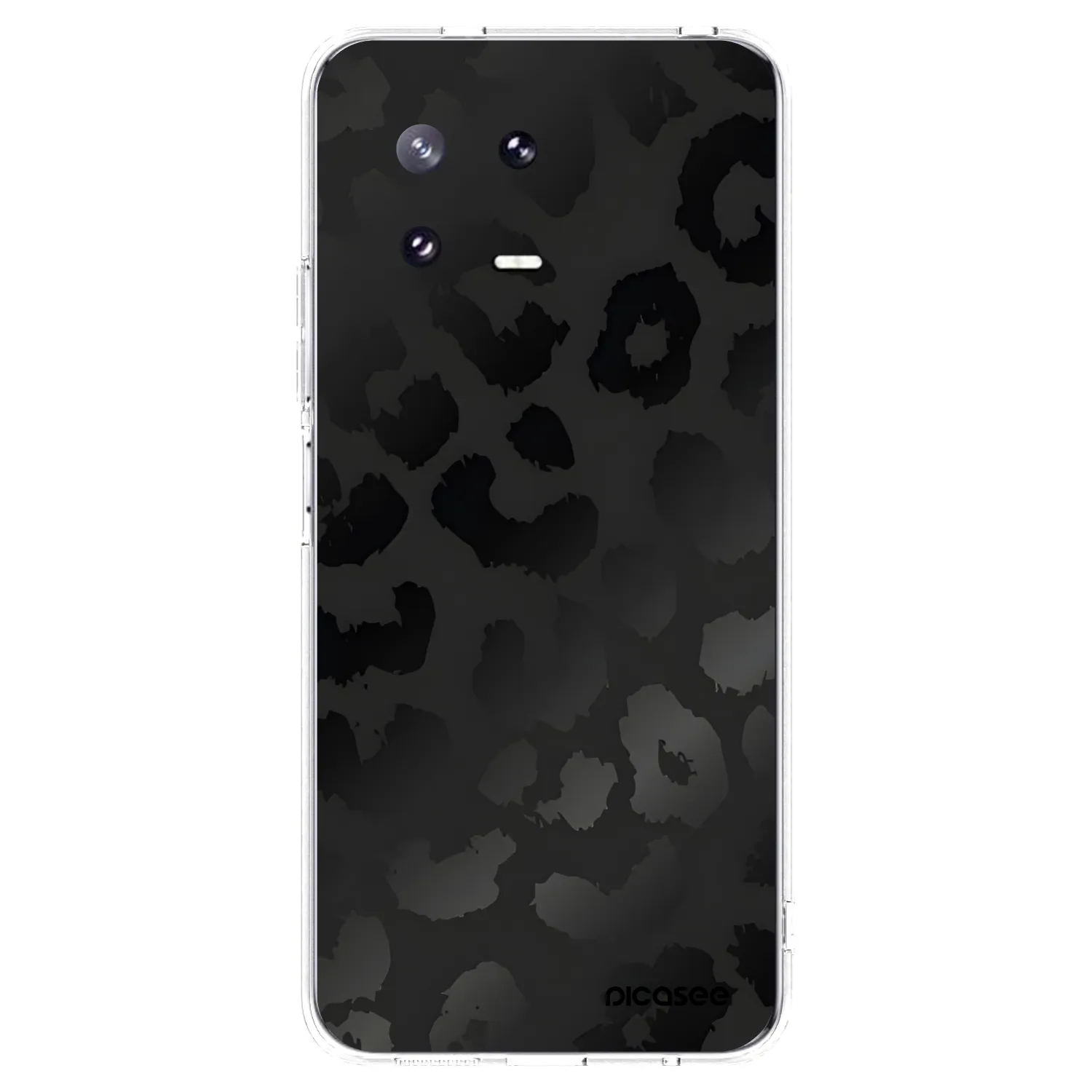 Picasee silikonski prozorni ovitek za Xiaomi 13 Pro - Midnight Leopard