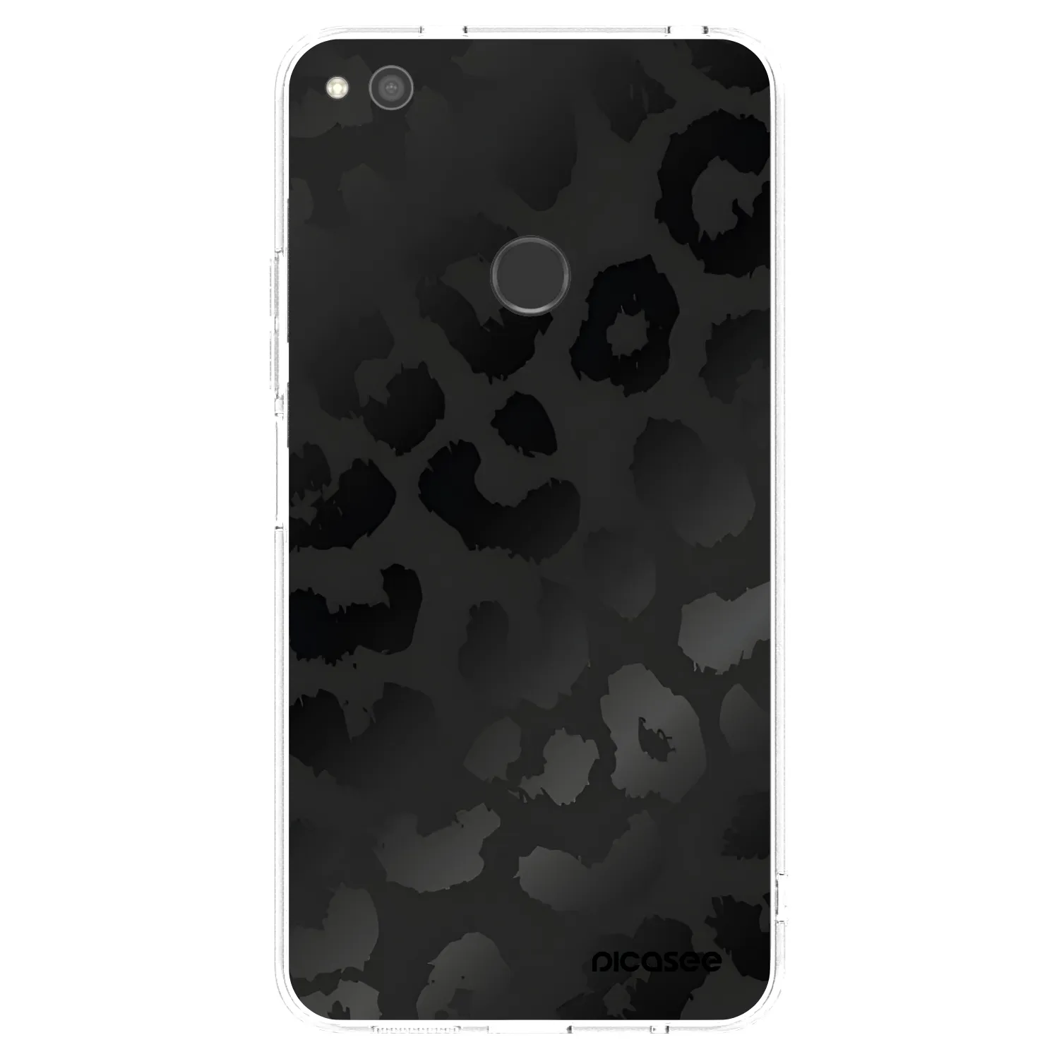 Picasee silikonski prozorni ovitek za Huawei P9 Lite 2017 - Midnight Leopard