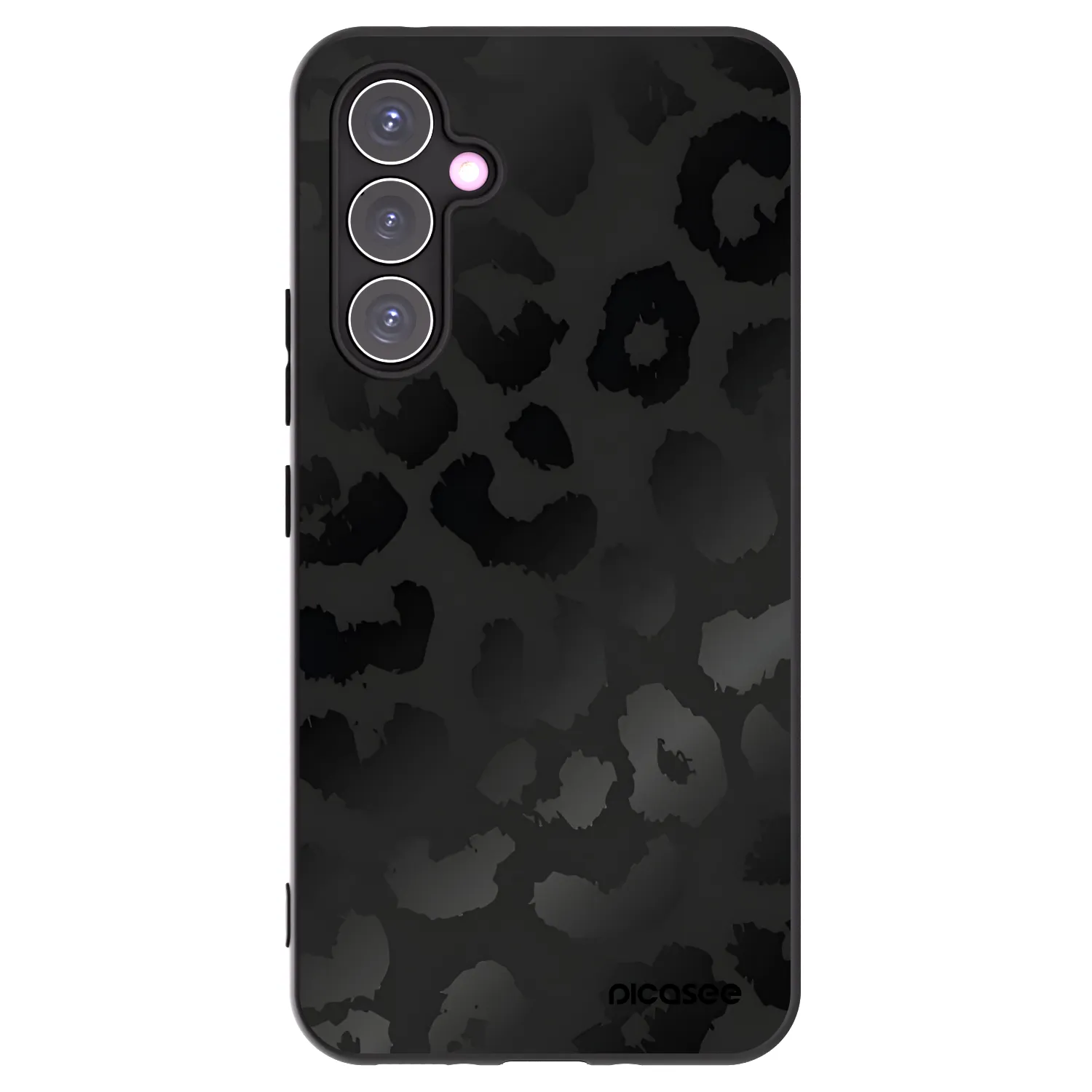 Picasee silikonski črni ovitek za Samsung Galaxy A54 5G A546B - Midnight Leopard