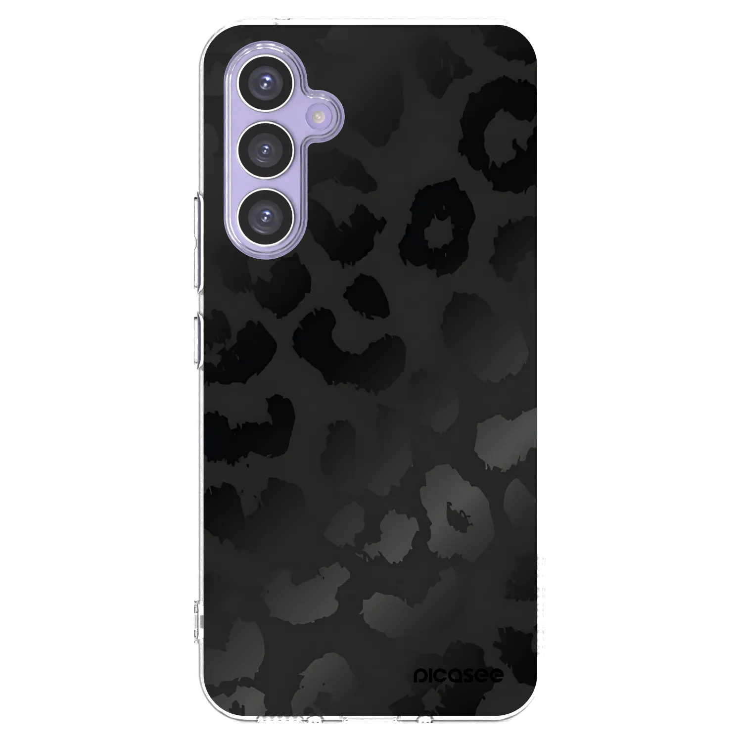 Picasee silikonski prozorni ovitek za Samsung Galaxy A54 5G A546B - Midnight Leopard