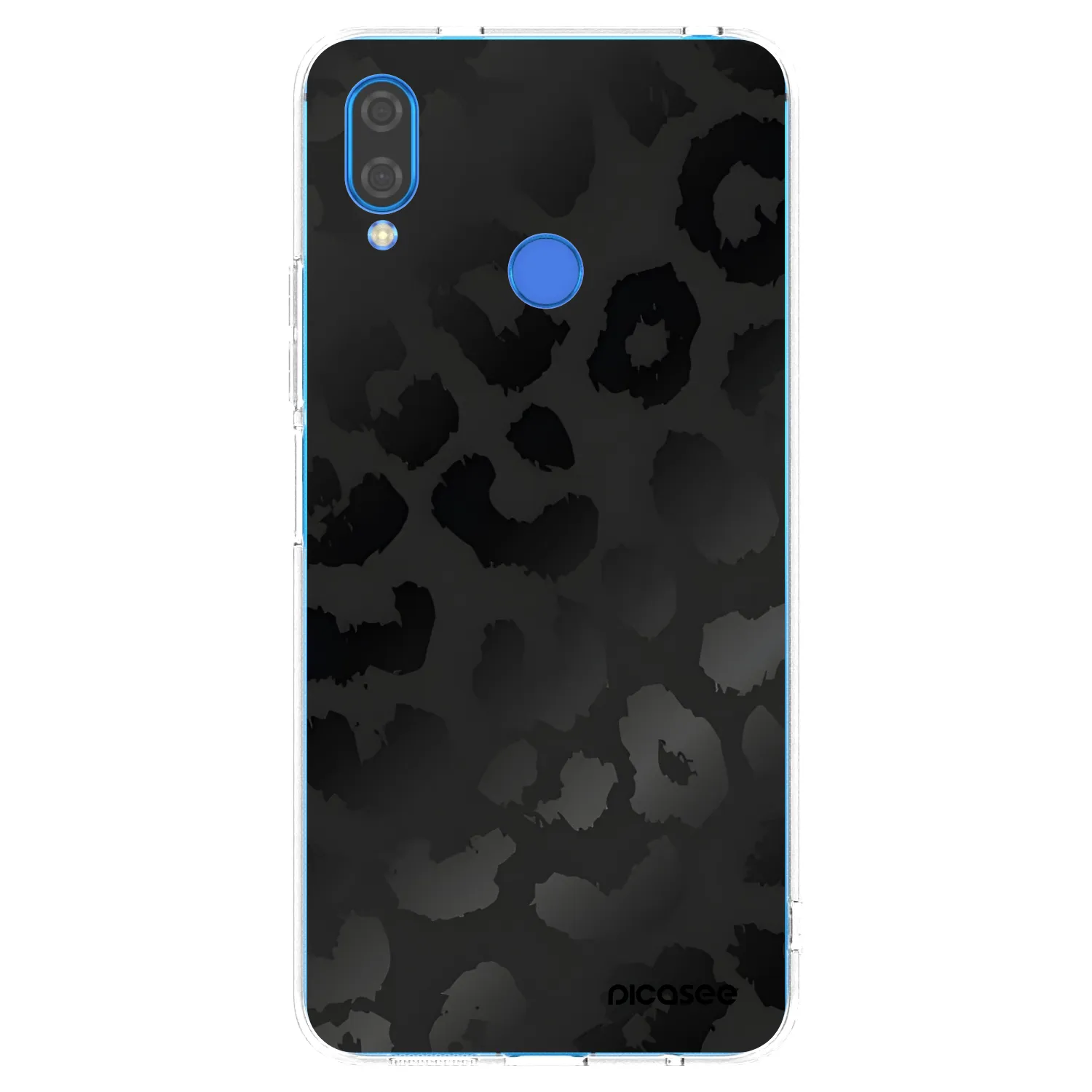Picasee silikonski prozorni ovitek za Huawei Nova 3i - Midnight Leopard