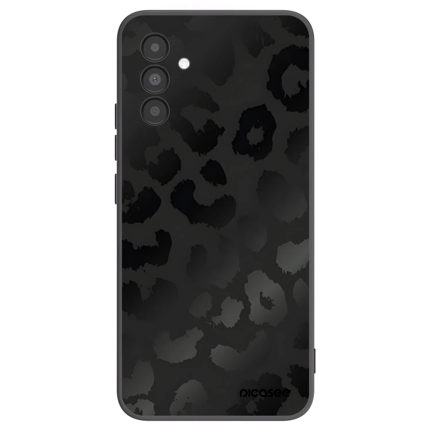 Picasee silikonski črni ovitek za Samsung Galaxy A04s A047F - Midnight Leopard