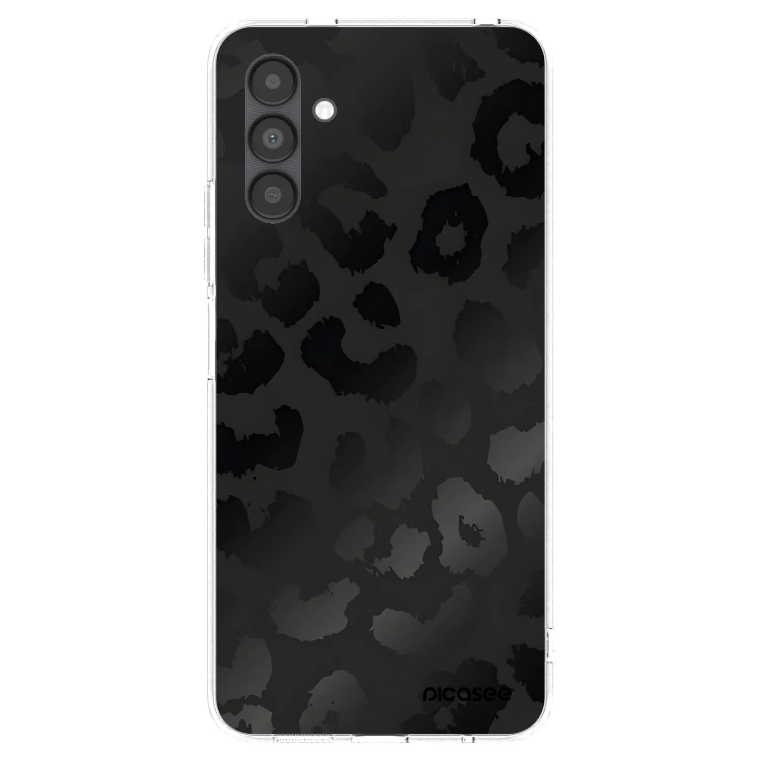 Picasee silikonski prozorni ovitek za Samsung Galaxy A04s A047F - Midnight Leopard