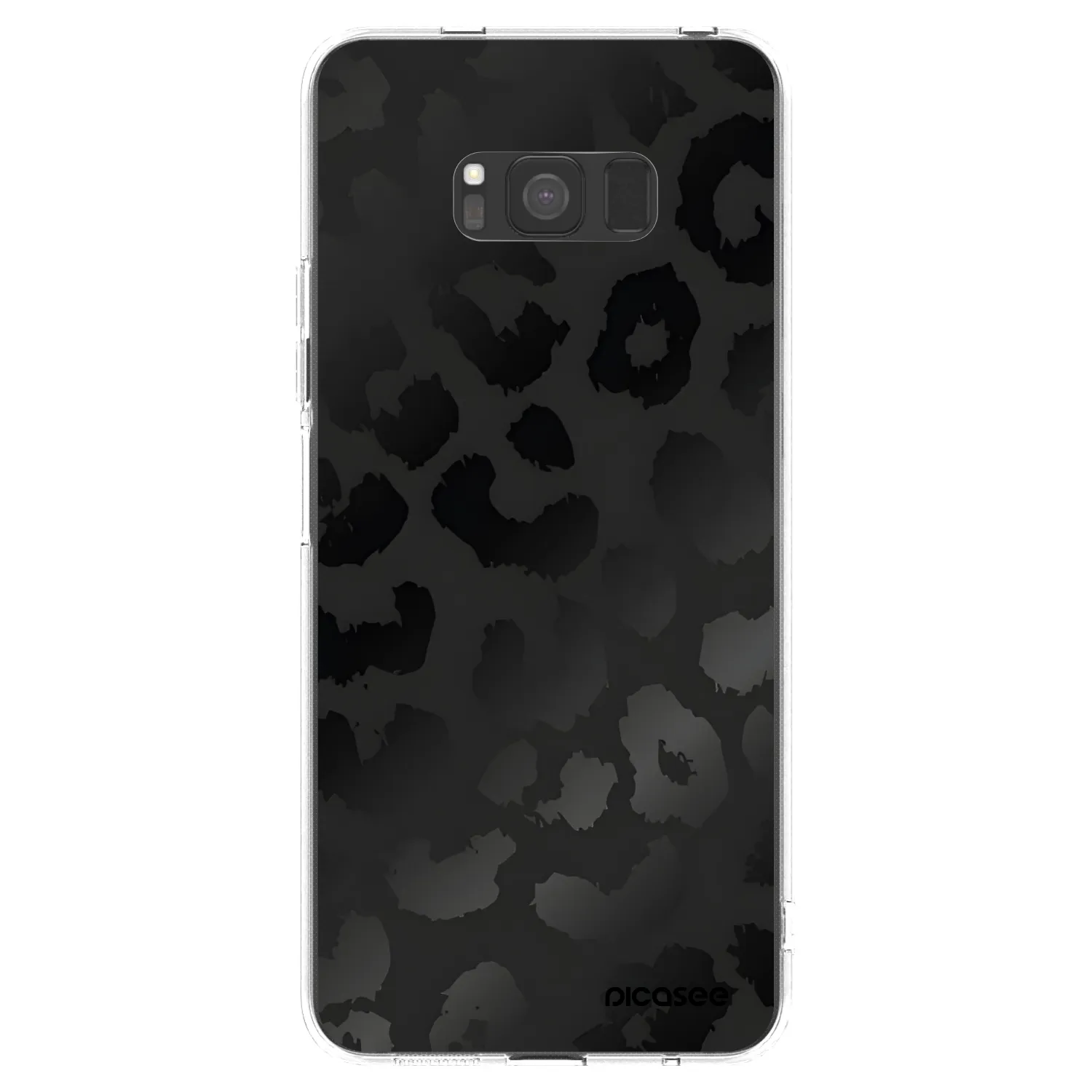 Picasee silikonski prozorni ovitek za Samsung Galaxy S8 G950F - Midnight Leopard