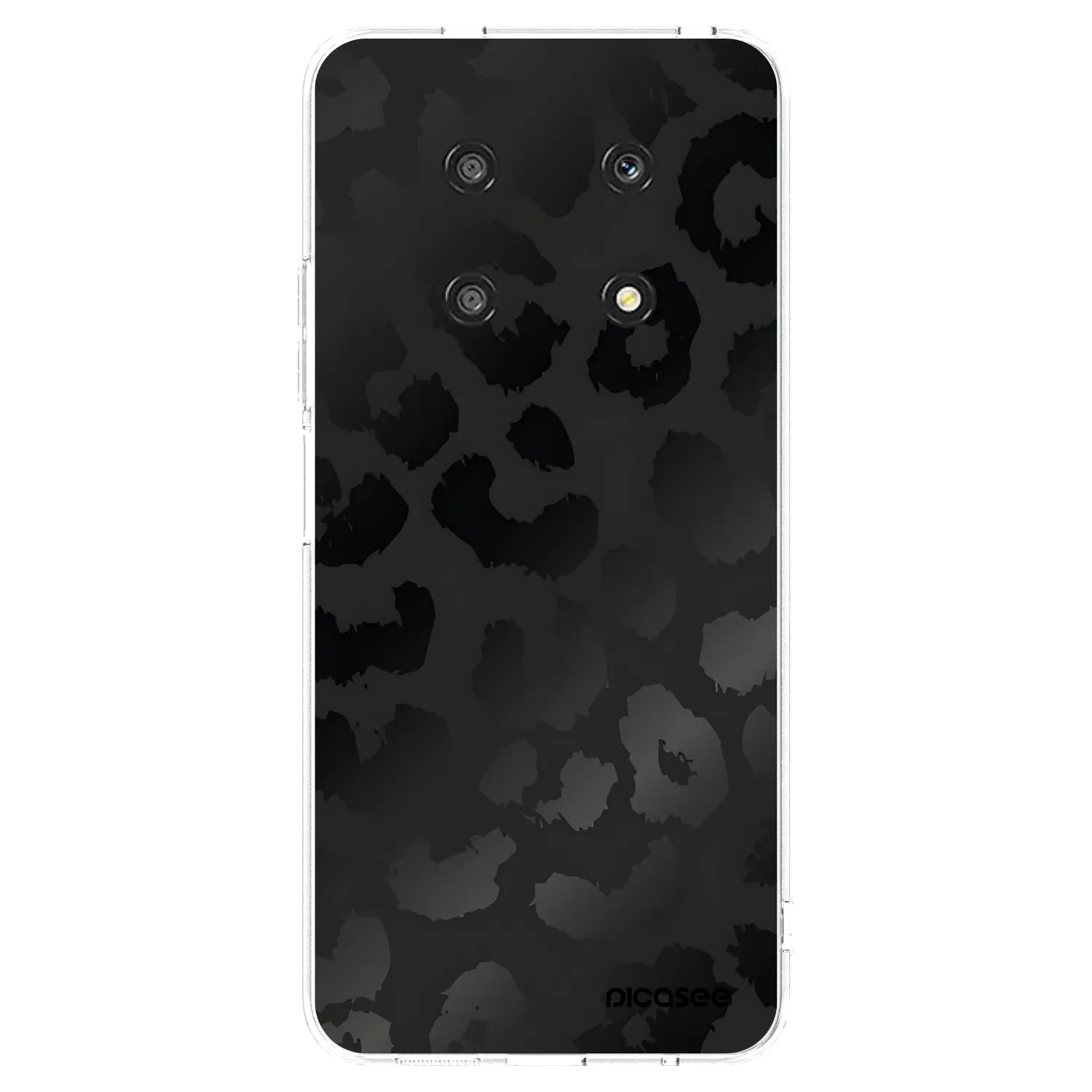 Picasee silikonski prozorni ovitek za Honor Magic4 Lite 5G - Midnight Leopard