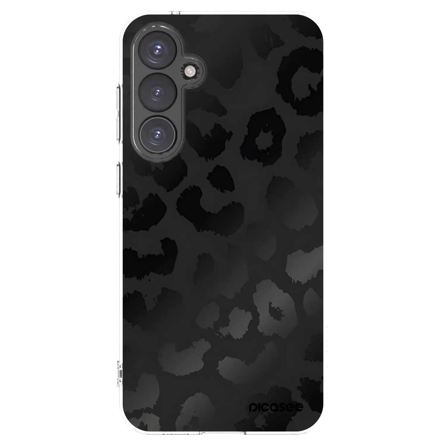 Picasee silikonski prozorni ovitek za Samsung Galaxy S23 FE S711B - Midnight Leopard