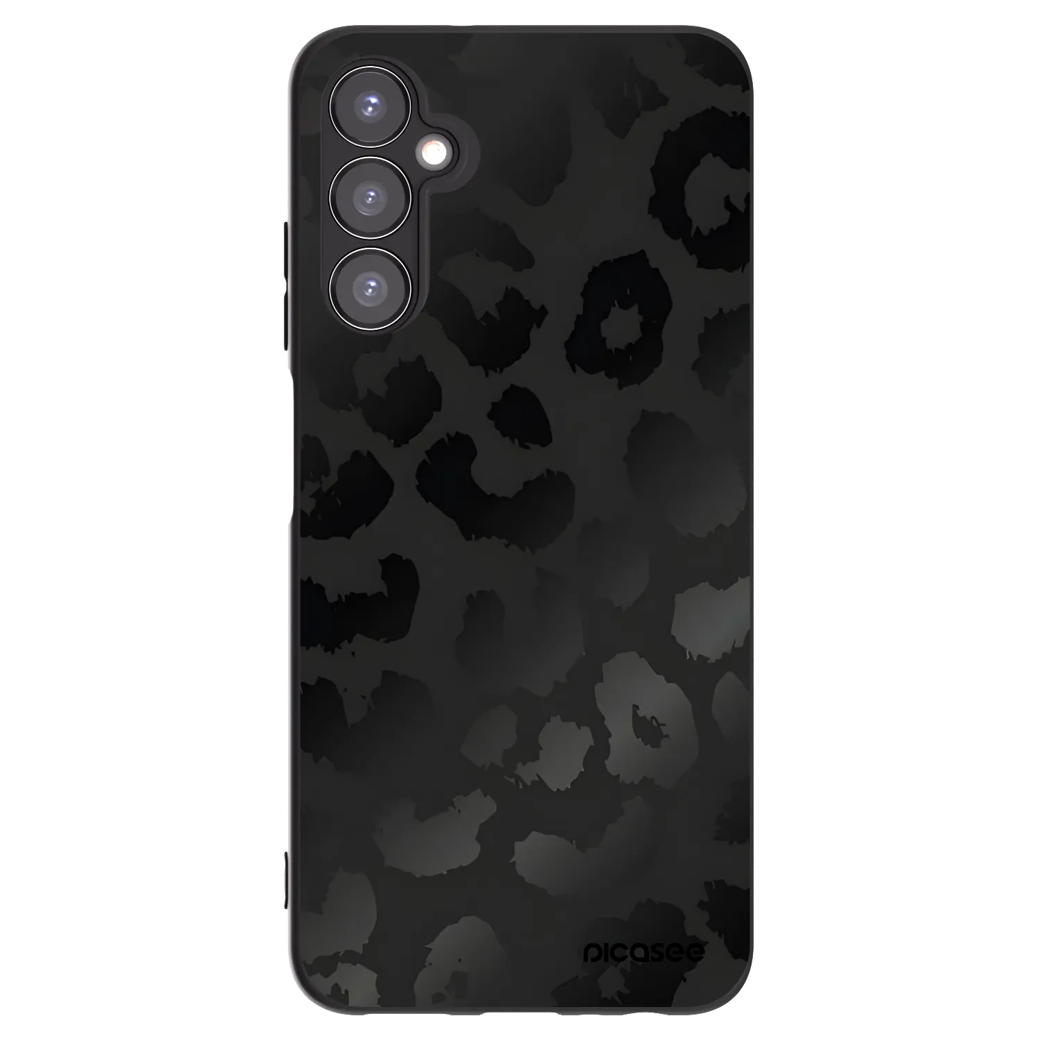 Picasee silikonski črni ovitek za Samsung Galaxy A05s A057G - Midnight Leopard