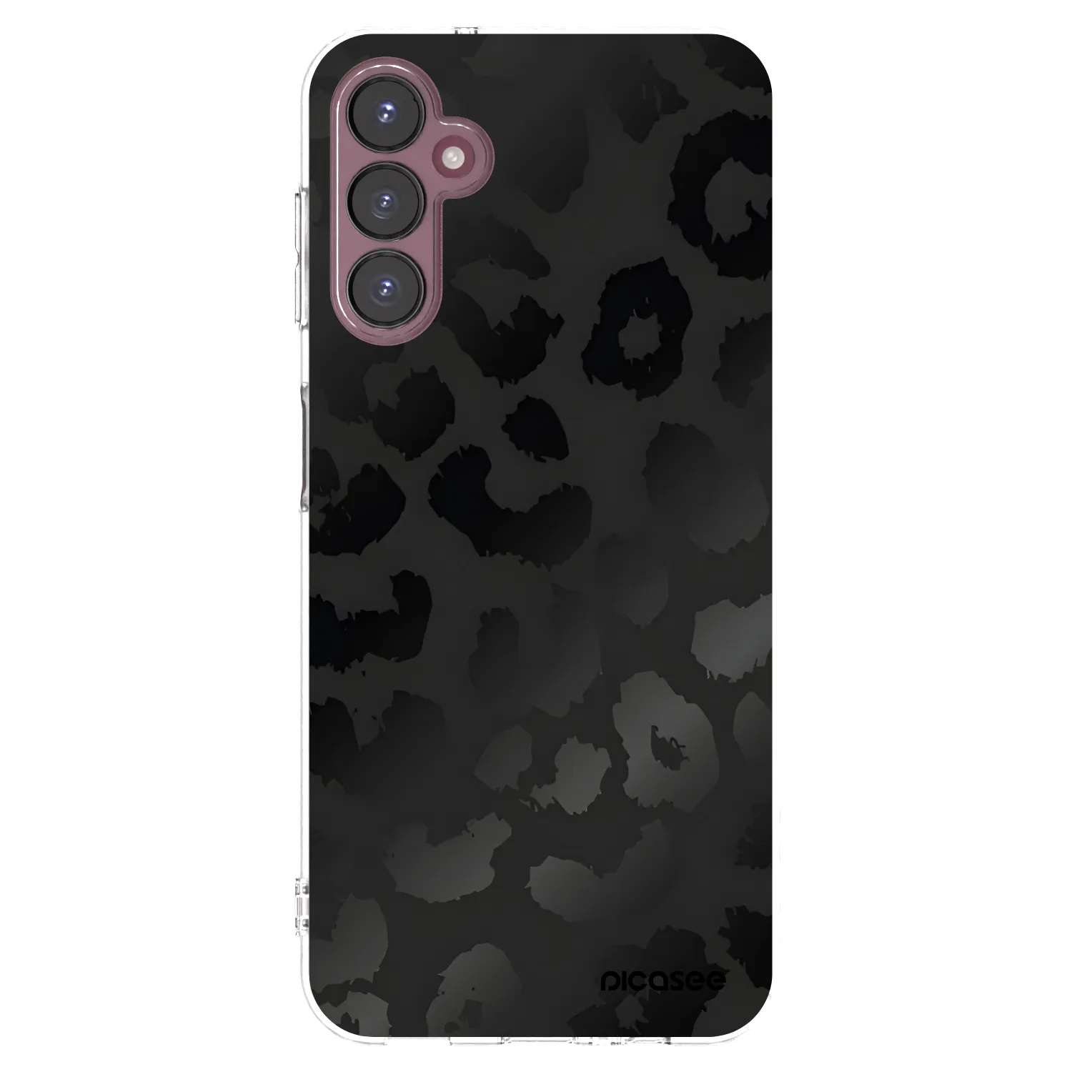 Picasee silikonski prozorni ovitek za Samsung Galaxy A05s A057G - Midnight Leopard