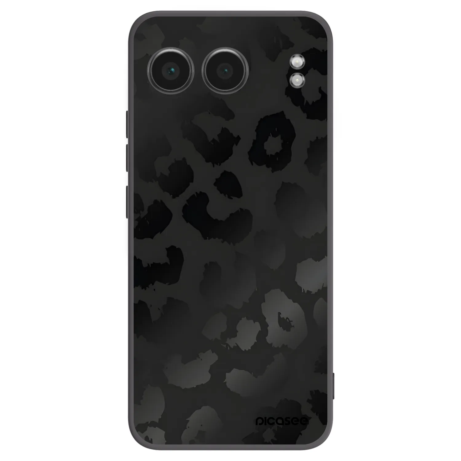 Picasee silikonski črni ovitek za OnePlus Nord 4 - Midnight Leopard