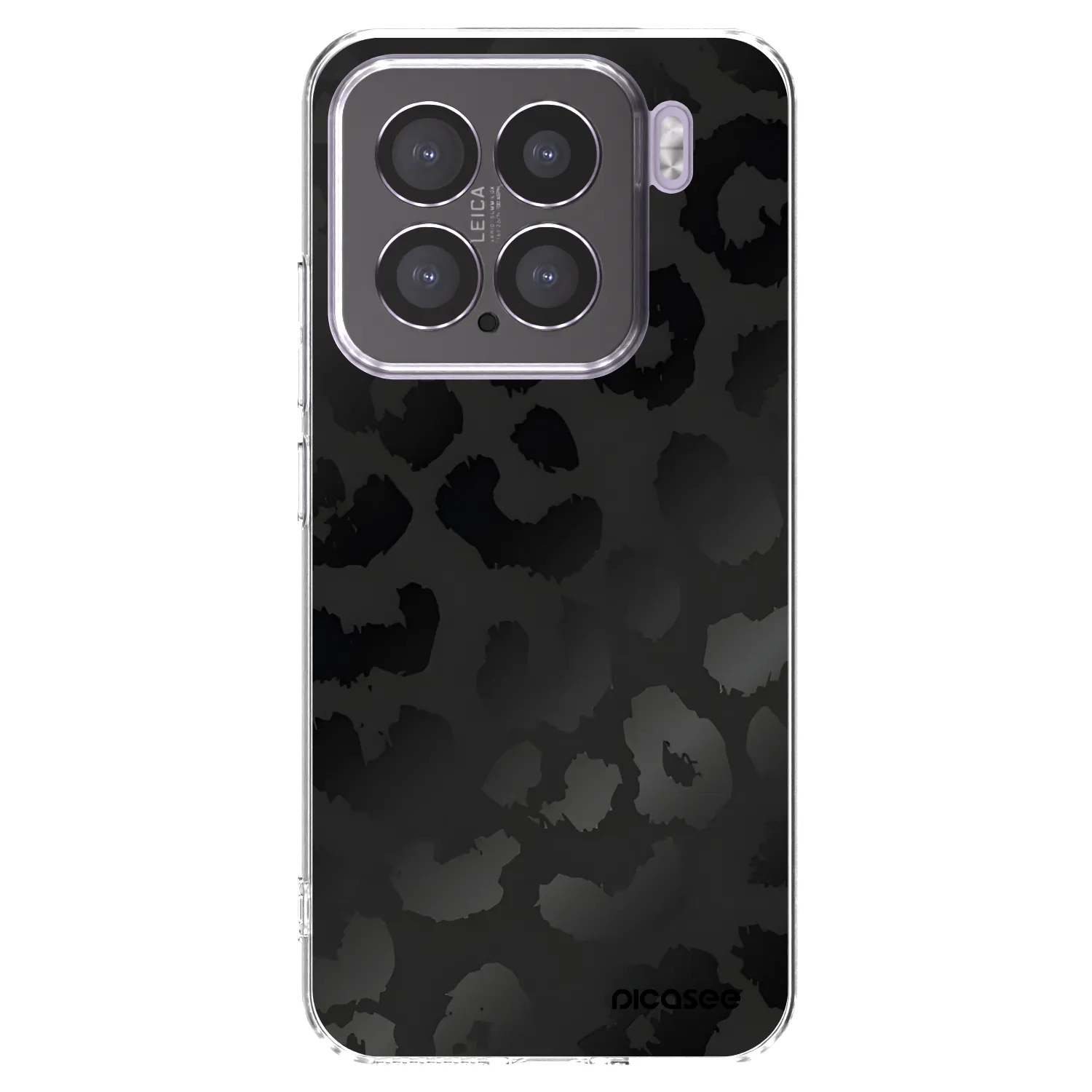 Picasee silikonski prozorni ovitek za Xiaomi 15 - Midnight Leopard