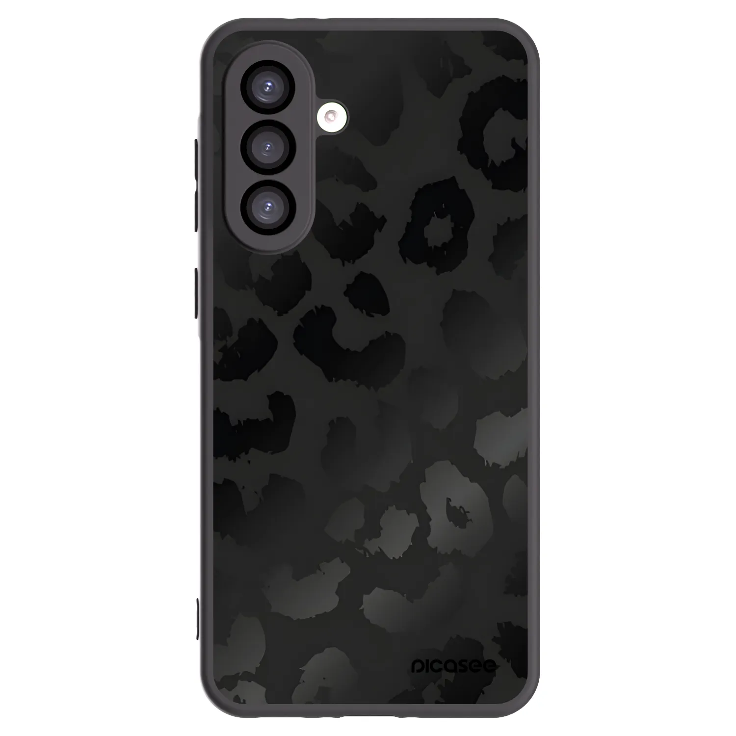 Picasee silikonski črni ovitek za Samsung Galaxy A26 5G A266B - Midnight Leopard