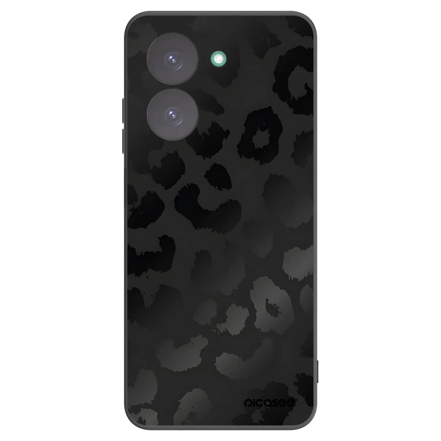 Picasee silikonski črni ovitek za Xiaomi Redmi A5 - Midnight Leopard