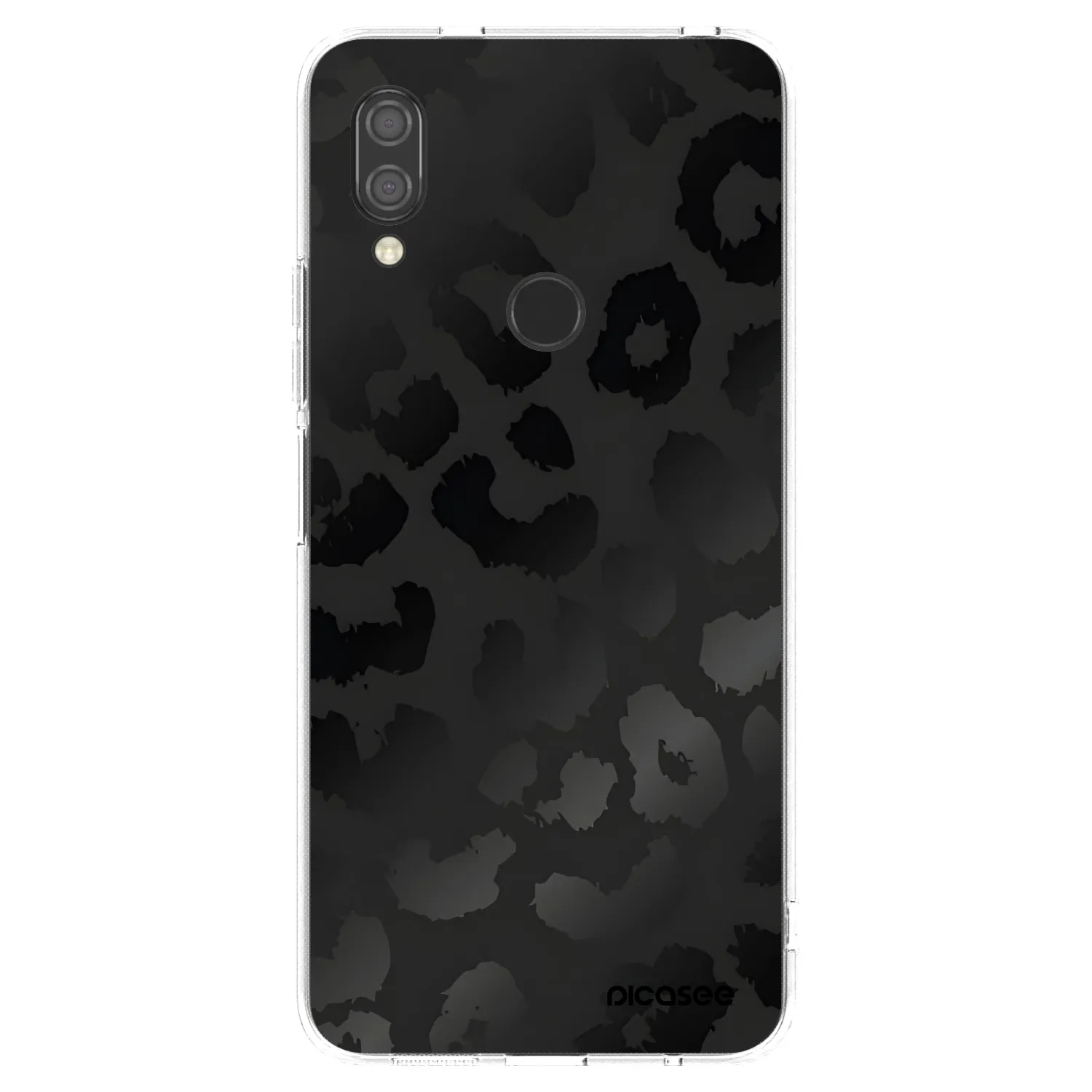 Picasee silikonski prozorni ovitek za Xiaomi Redmi 7 - Midnight Leopard
