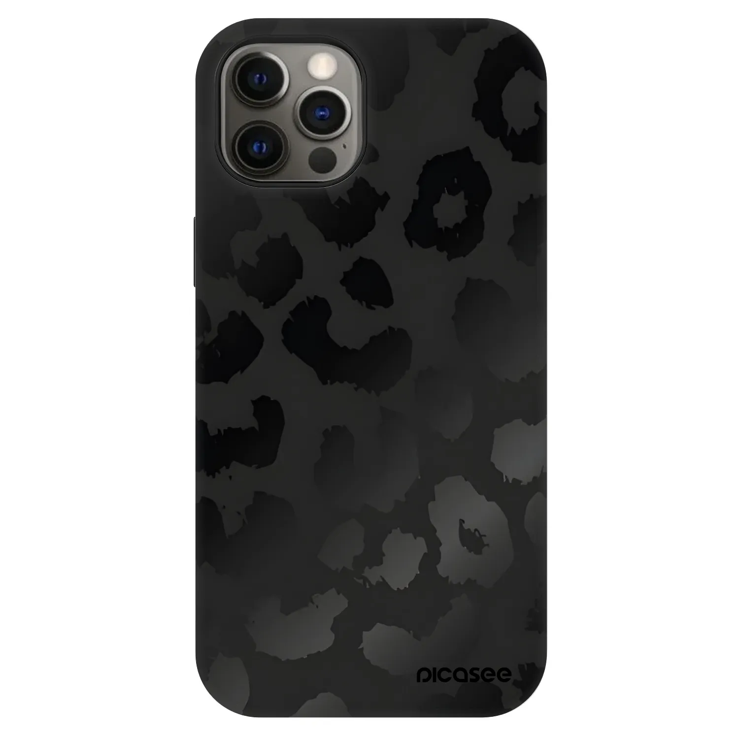 Picasee Fashion Case MagSafe za Apple iPhone 12 - Midnight Leopard