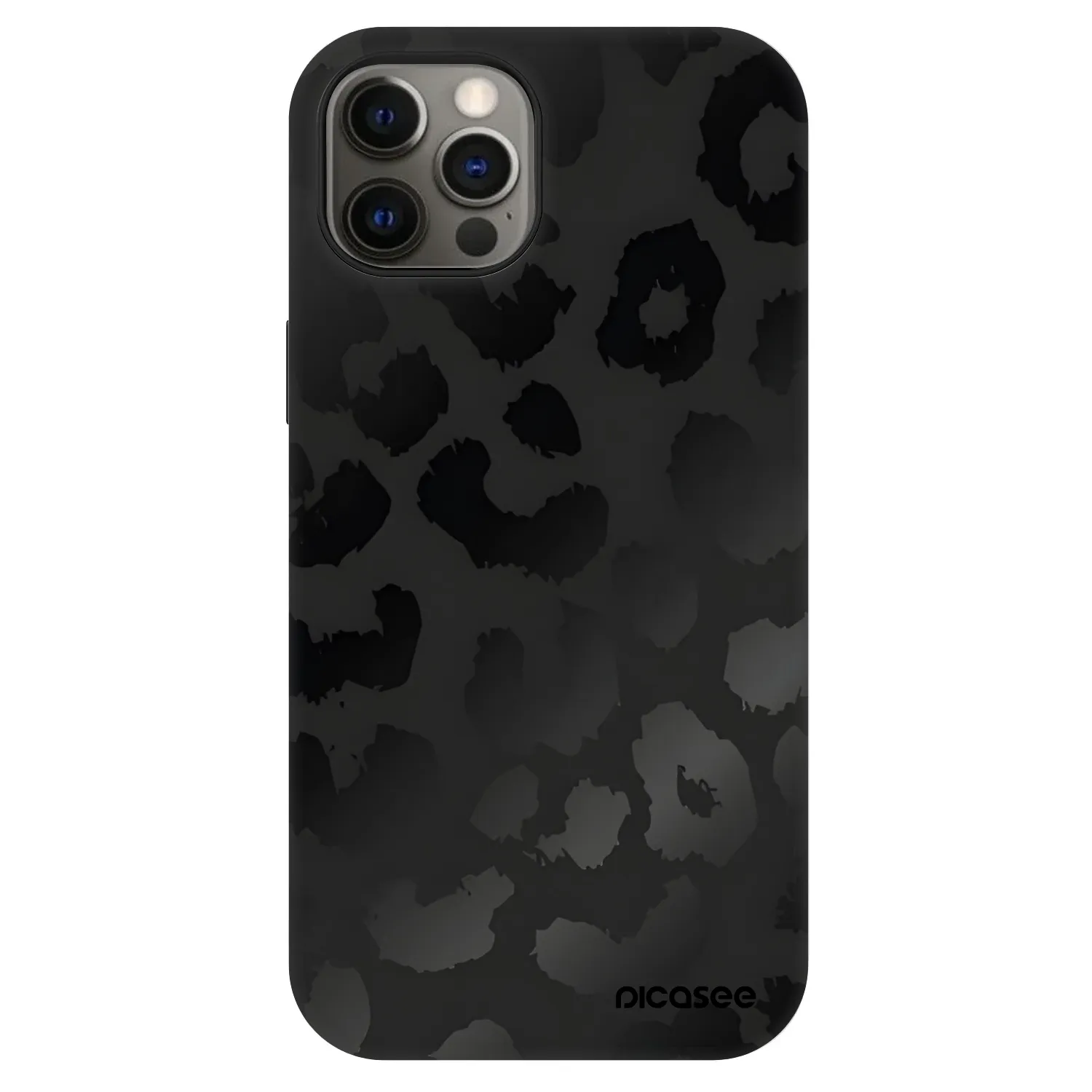 Picasee Fashion Case MagSafe za Apple iPhone 12 Pro - Midnight Leopard