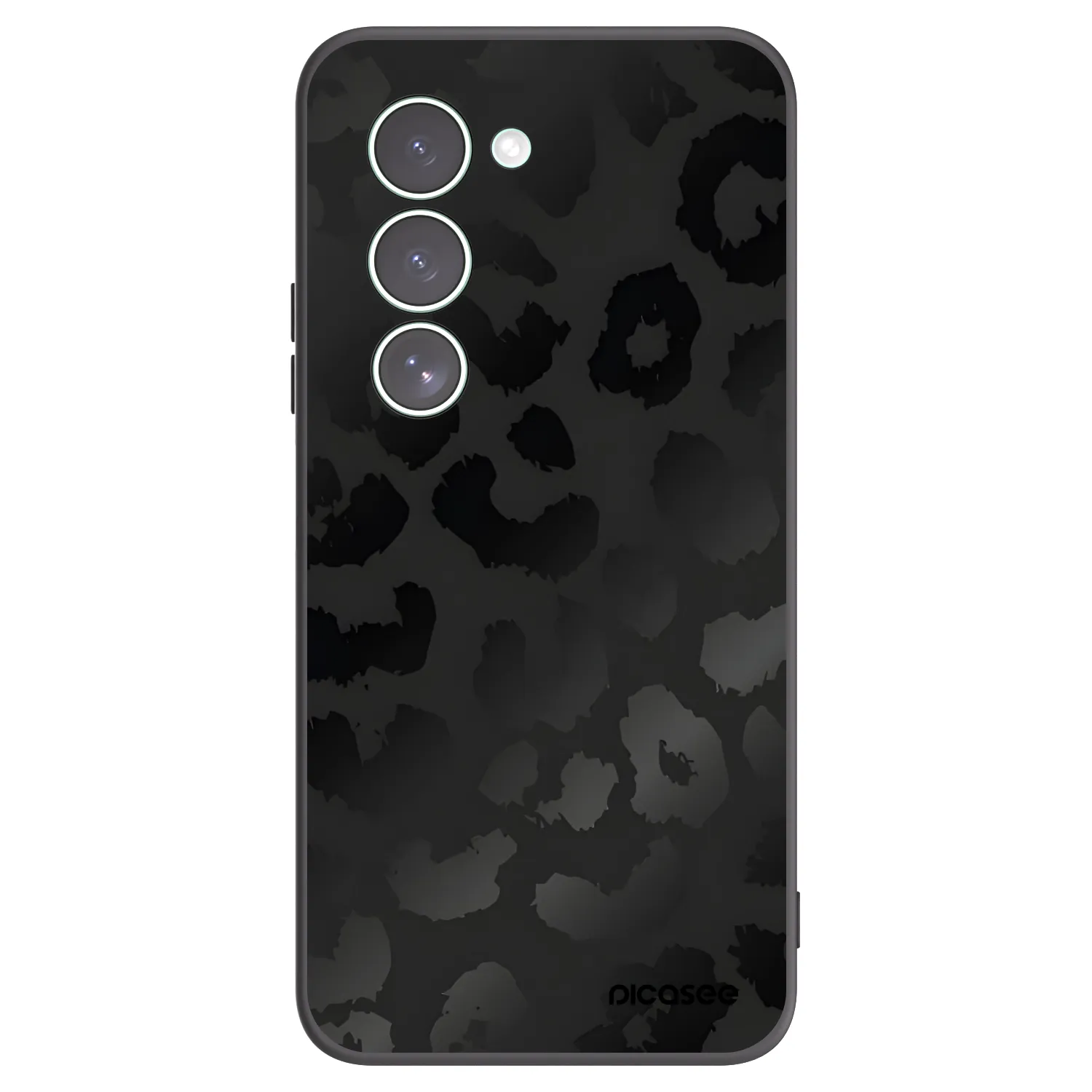 Picasee silikonski črni ovitek za Xiaomi Redmi 15 5G - Midnight Leopard