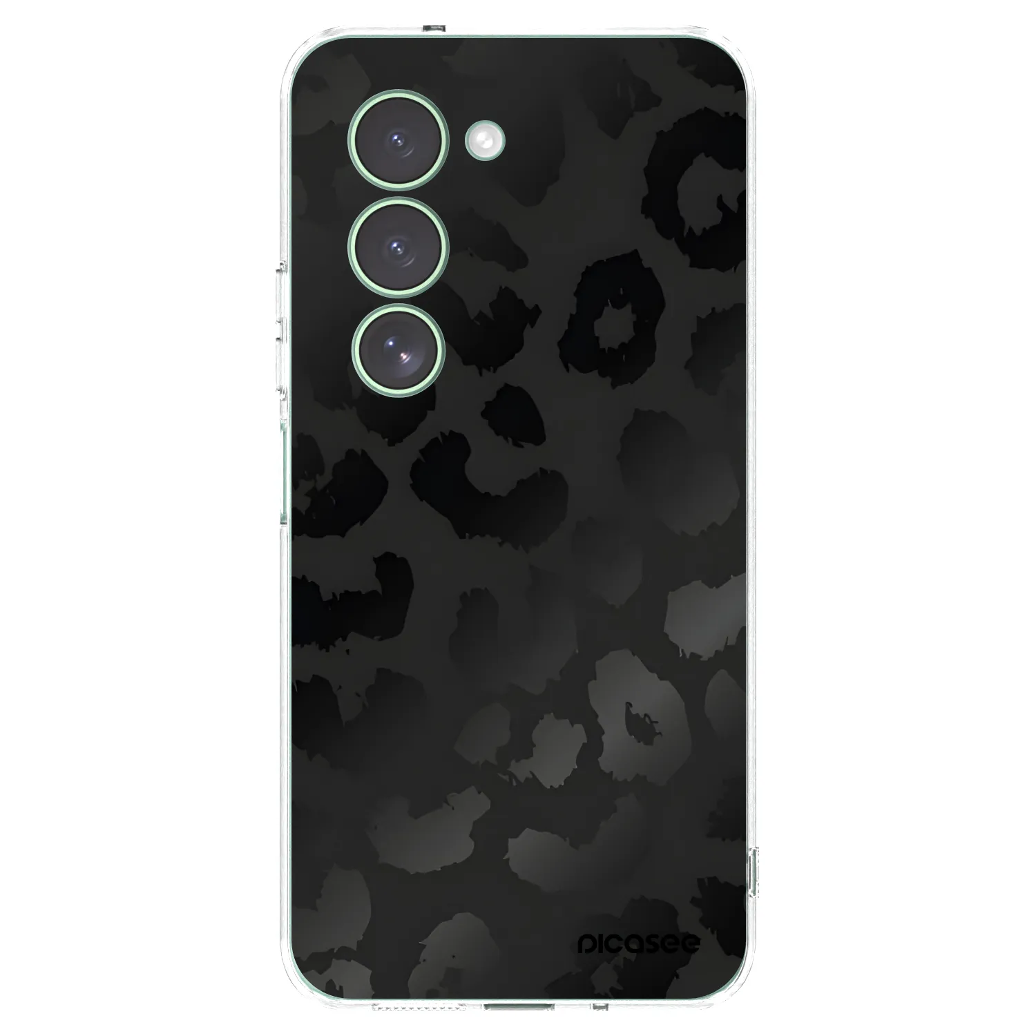 Picasee silikonski prozorni ovitek za Xiaomi Redmi 15 5G - Midnight Leopard
