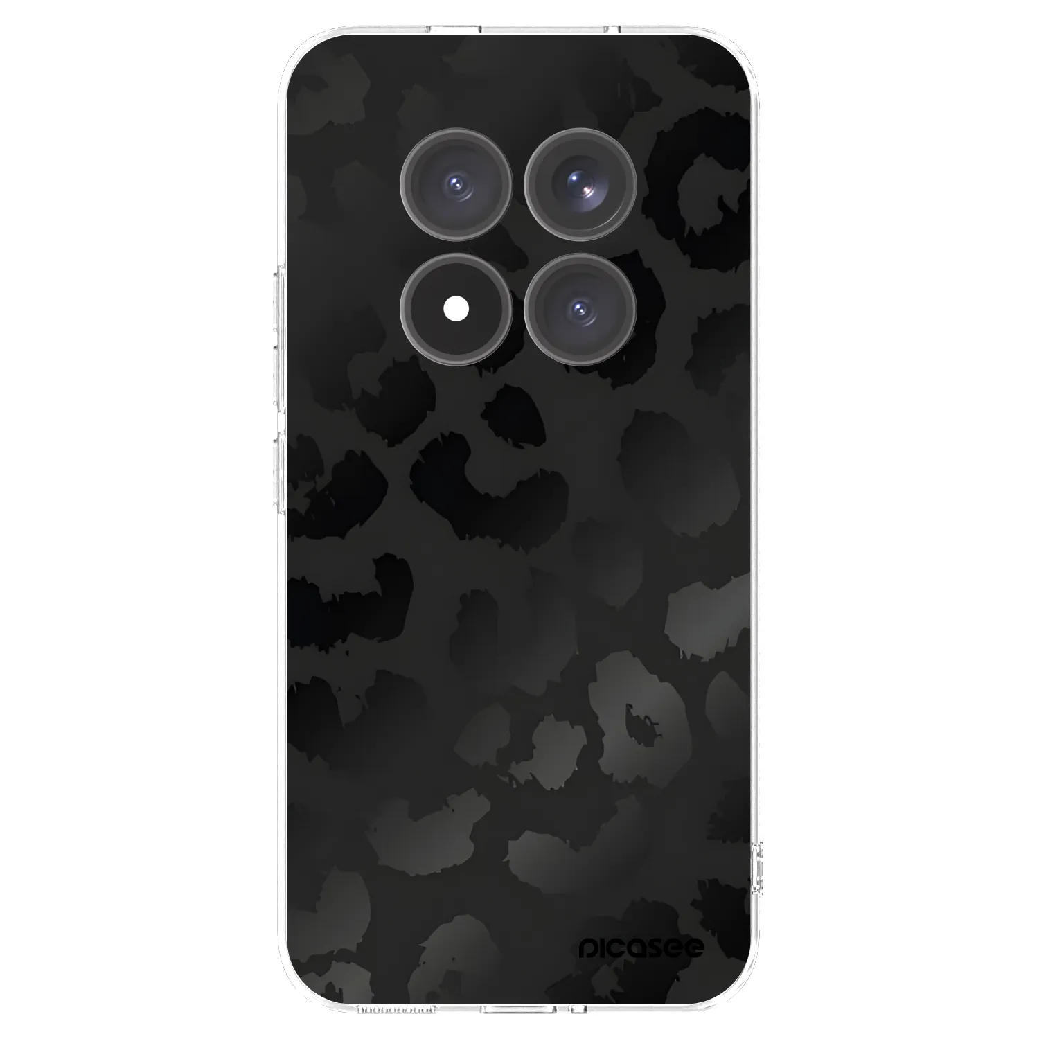 Picasee silikonski prozorni ovitek za Xiaomi Redmi Note 15 Pro+ - Midnight Leopard