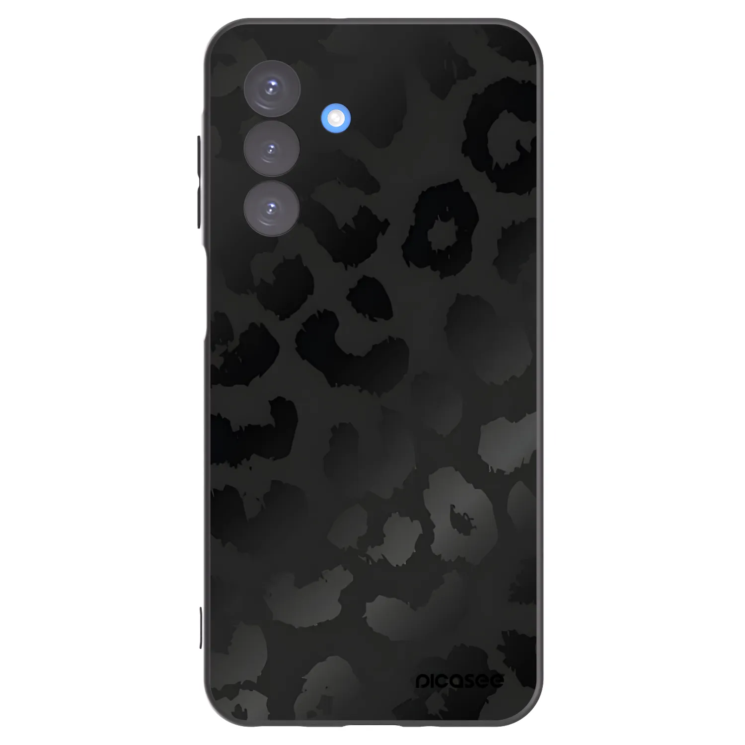 Picasee silikonski črni ovitek za Samsung Galaxy A17 5G - Midnight Leopard