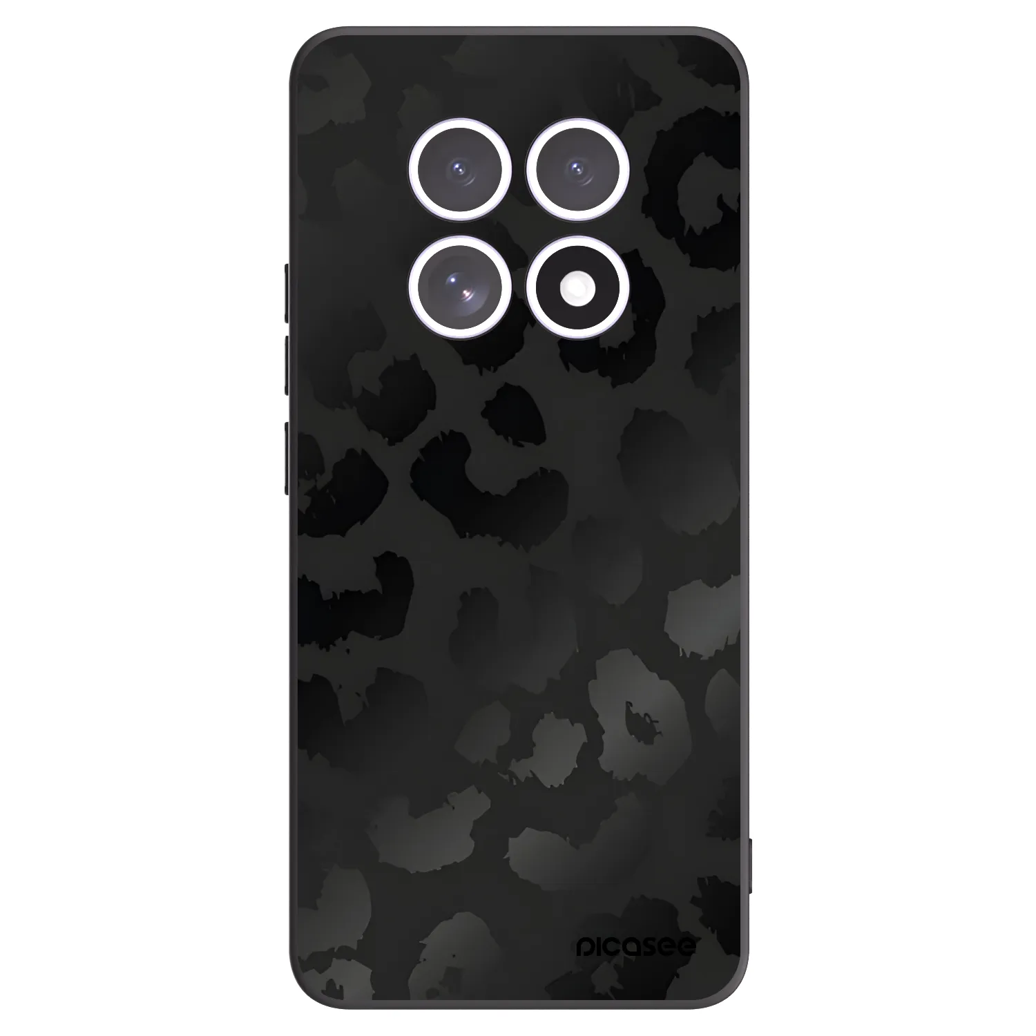 Picasee silikonski črni ovitek za Xiaomi Redmi Note 15 - Midnight Leopard